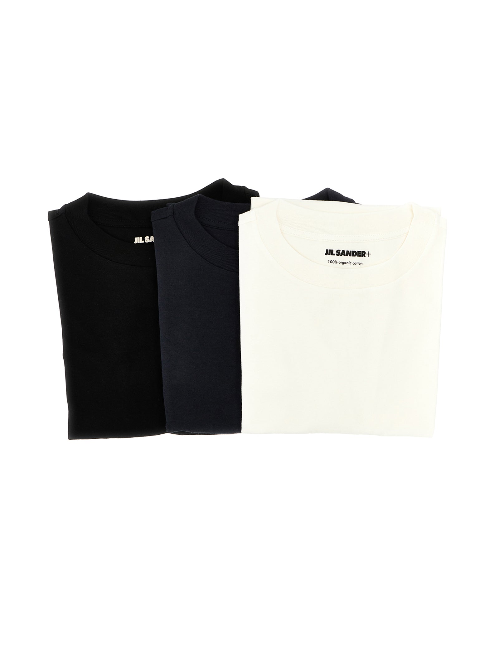 Jil Sander 3-Pack Logo Patch T-Shirt