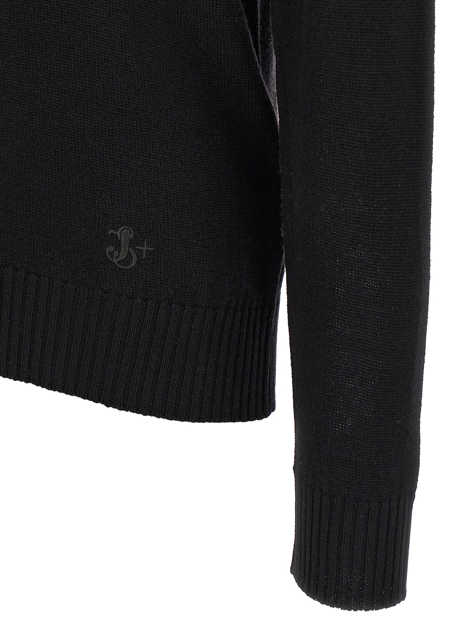 Jil Sander Logo Embroidery Sweater