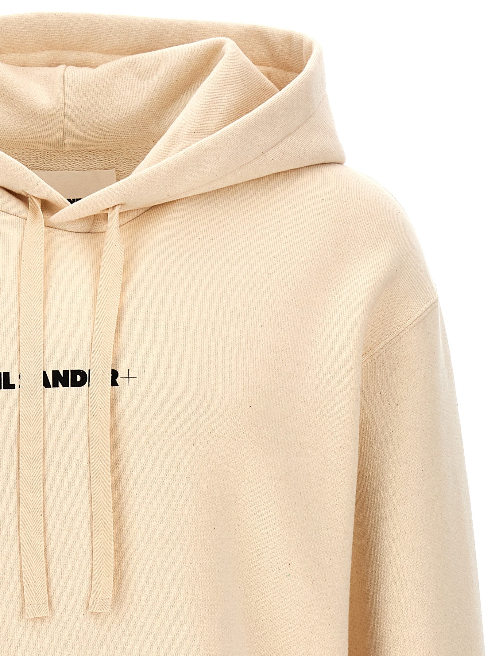 Jil Sander Logo Print Hoodie