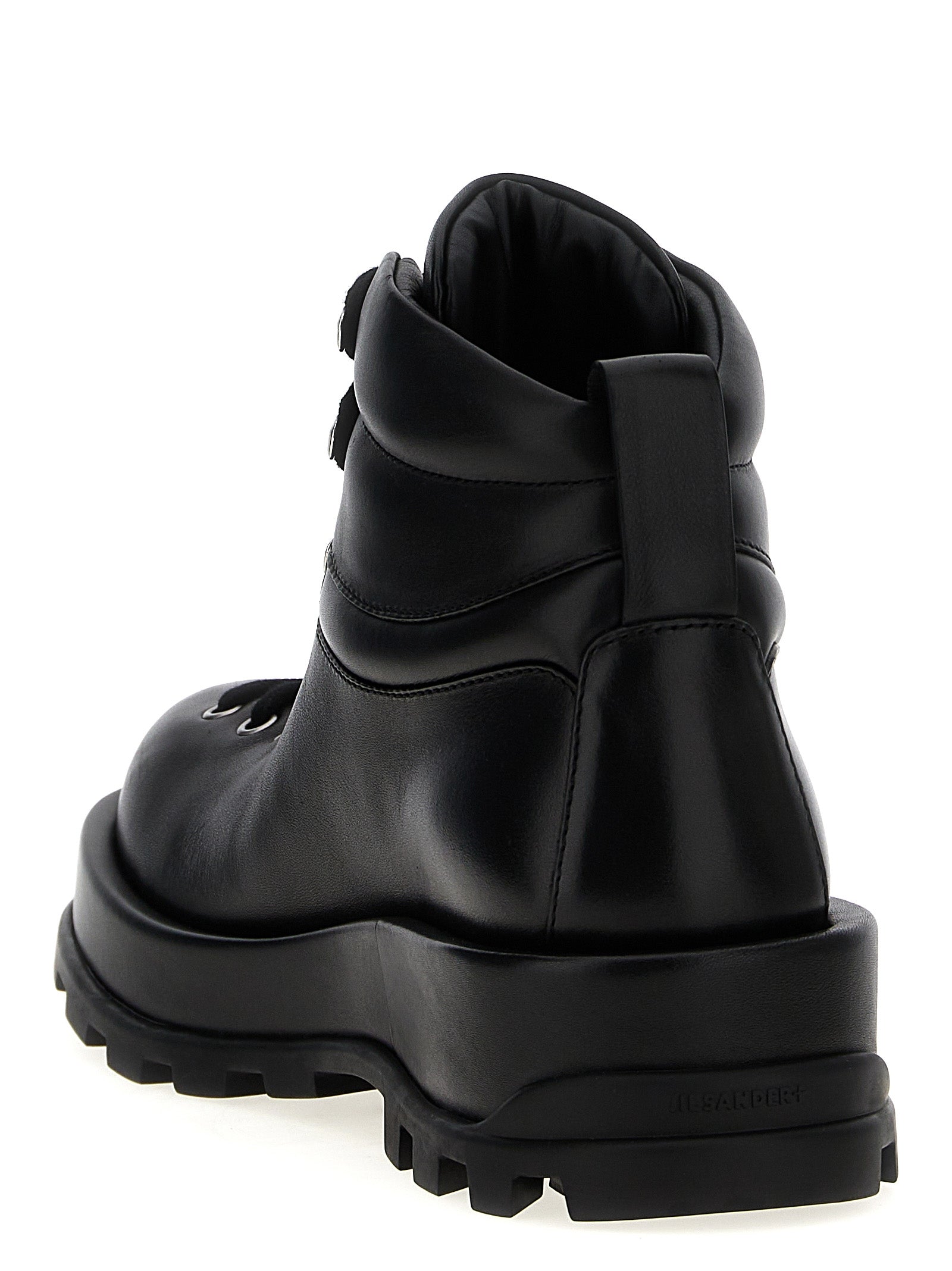 Jil Sander Leather Ankle Boots