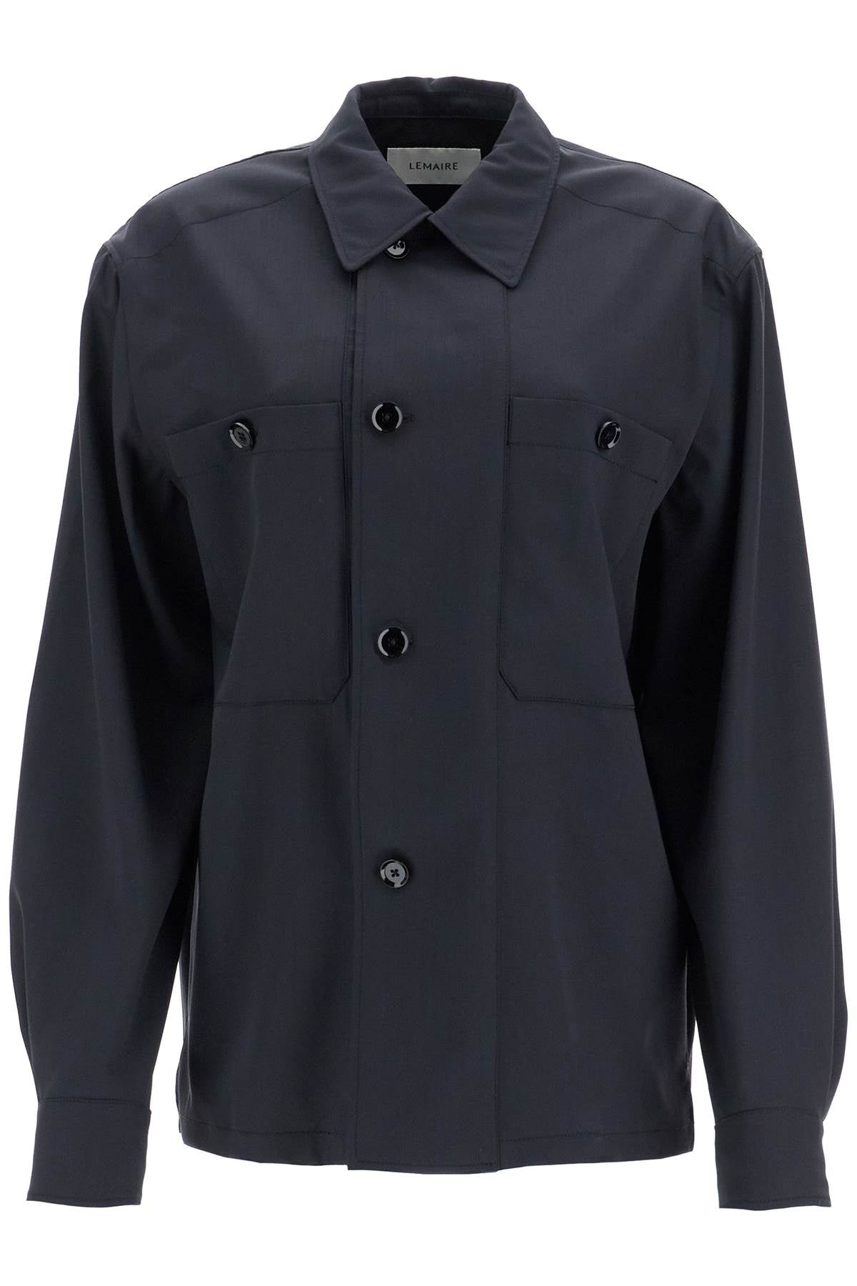 Lemaire Double-Breasted Twill Oversh