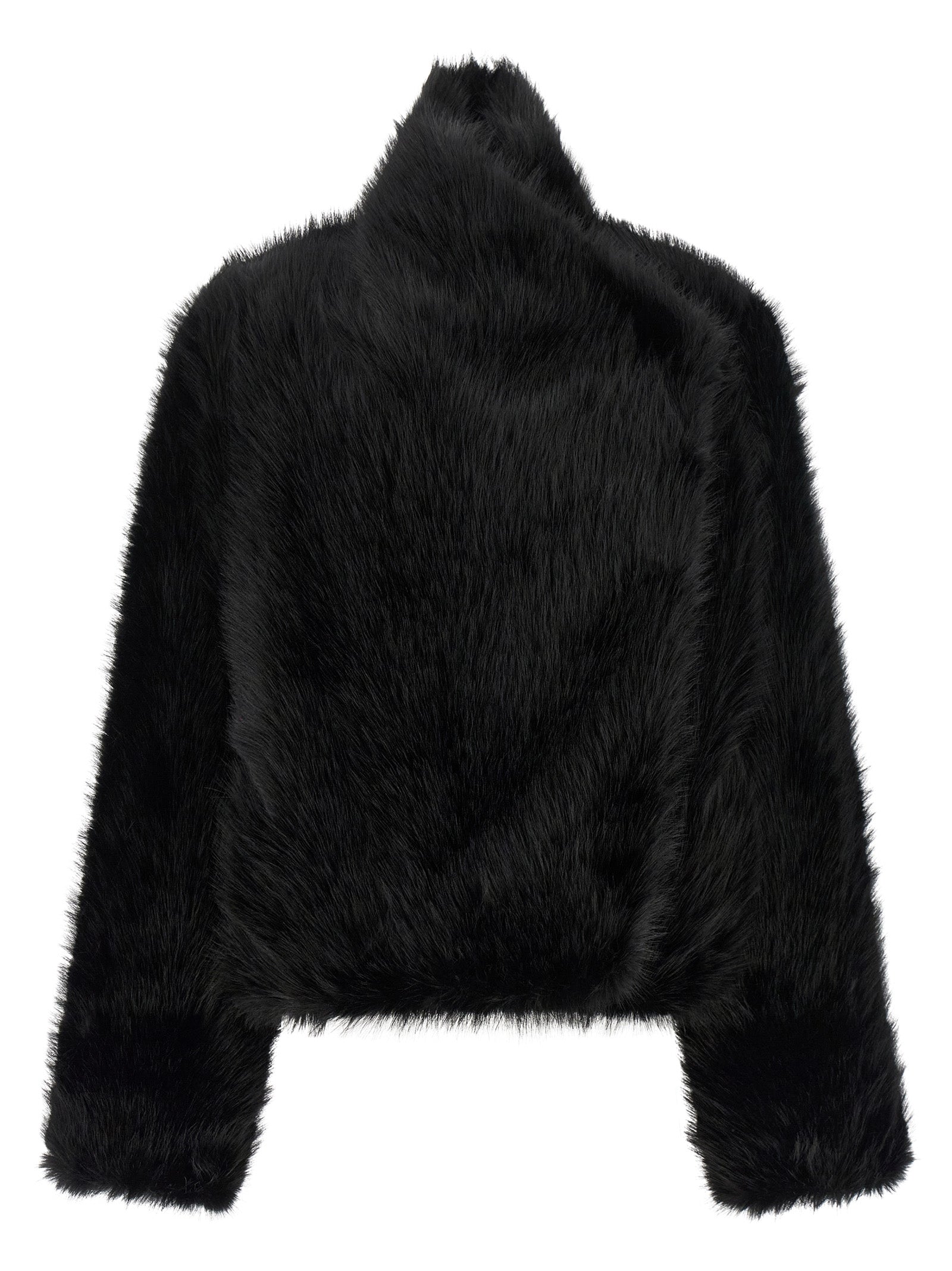 B&B Couture 'Jackie First' Eco-Fur Coat