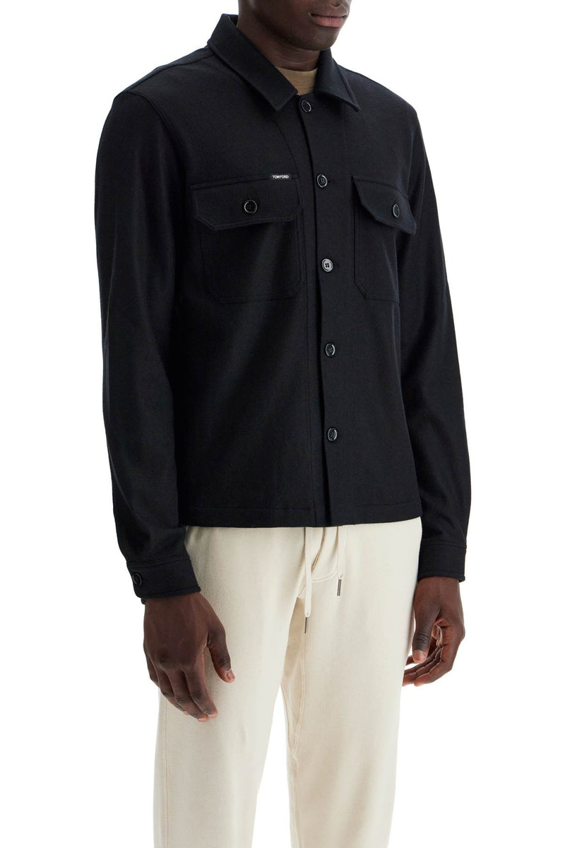 Tom Ford Cashmere Jacket For Men Black