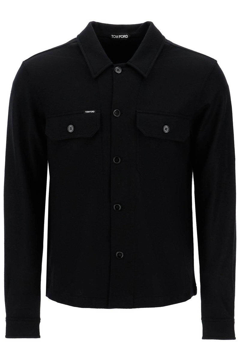 Tom Ford Cashmere Jacket For Men Black