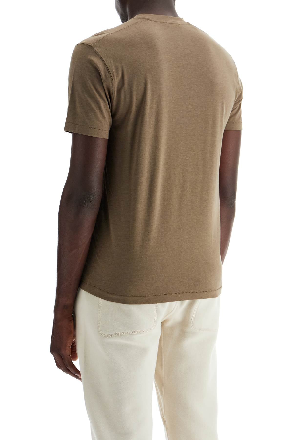 Tom Ford Cottono And Lyocell T-Shirt