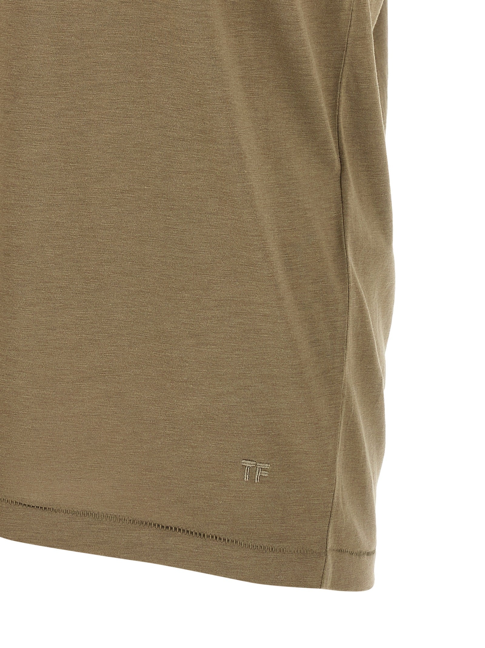 Tom Ford Logo Embroidery T-Shirt