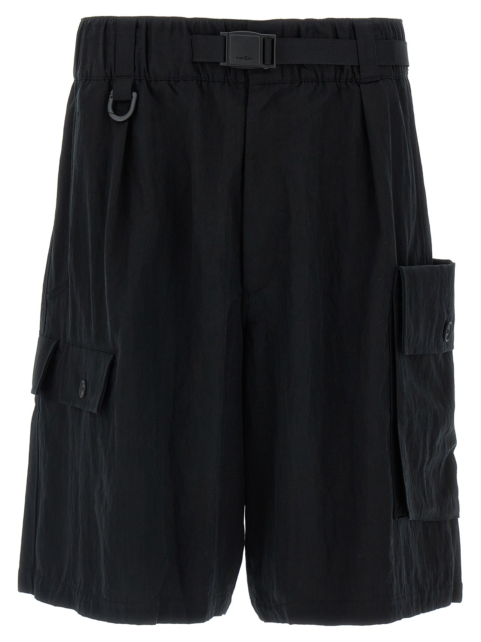 Y-3 Wide Leg Bermuda Shorts