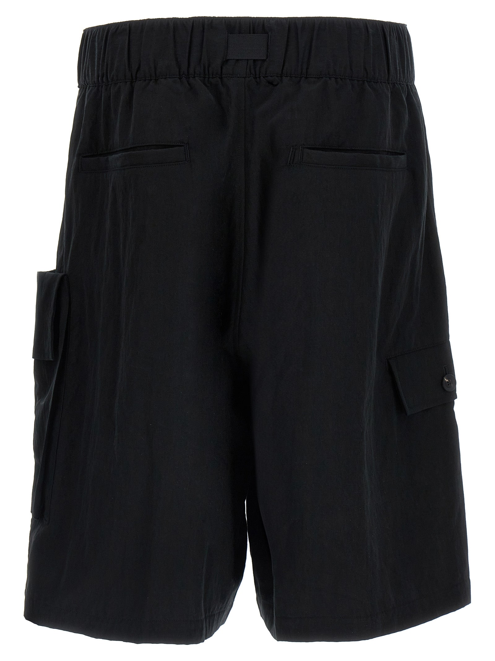 Y-3 Wide Leg Bermuda Shorts