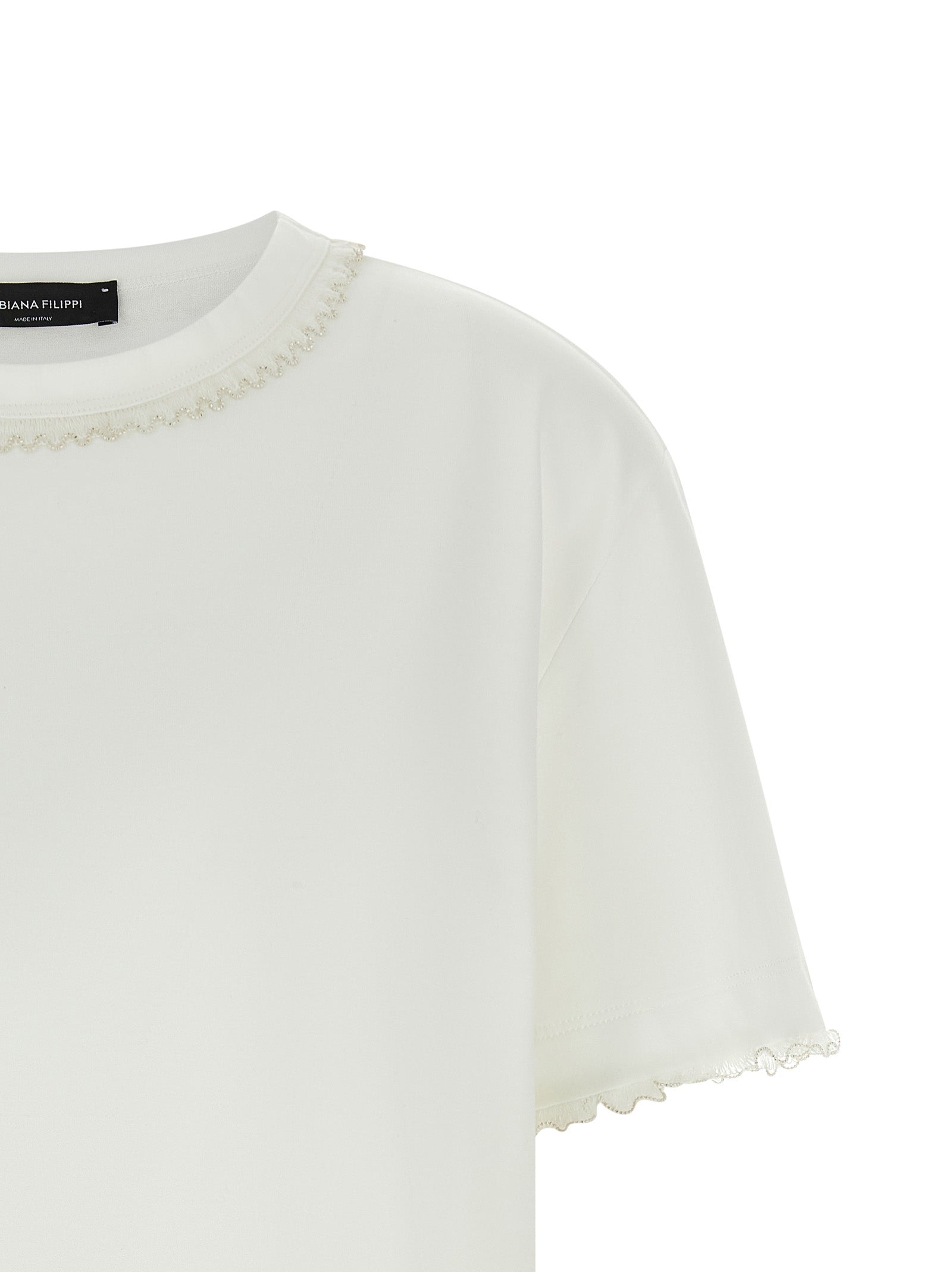 Fabiana Filippi Embroidery T-Shirt