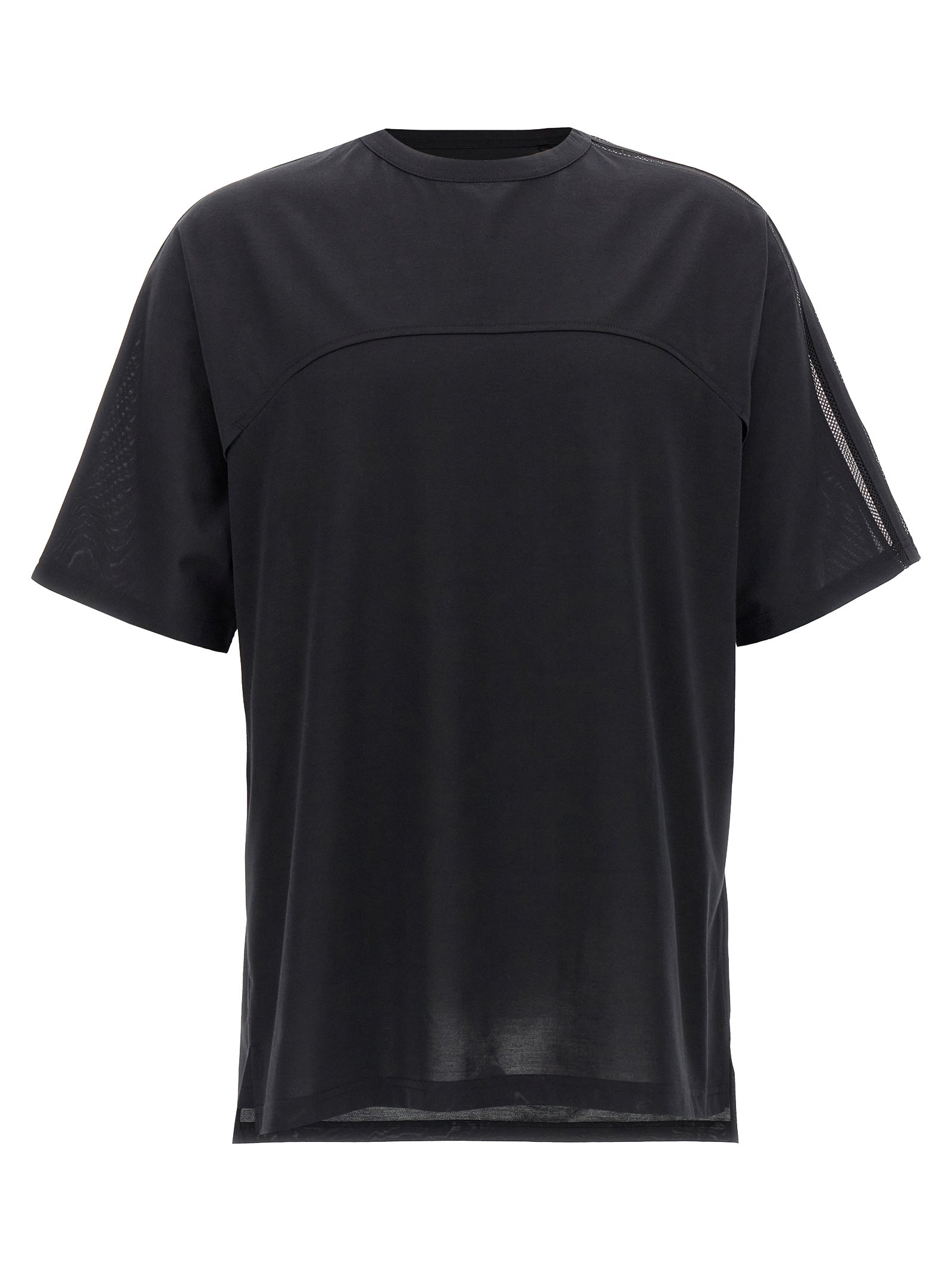 Y-3 'Y-3 Mesh Stripes Short Sleeve' T-Shirt