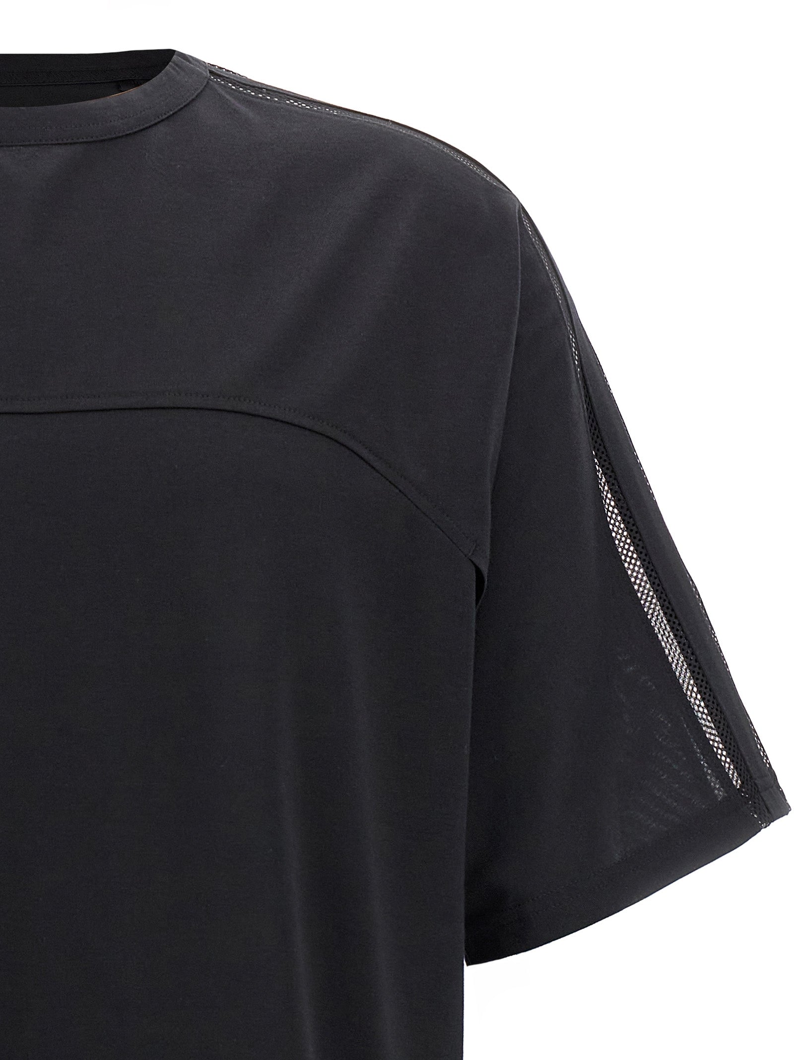 Y-3 'Y-3 Mesh Stripes Short Sleeve' T-Shirt