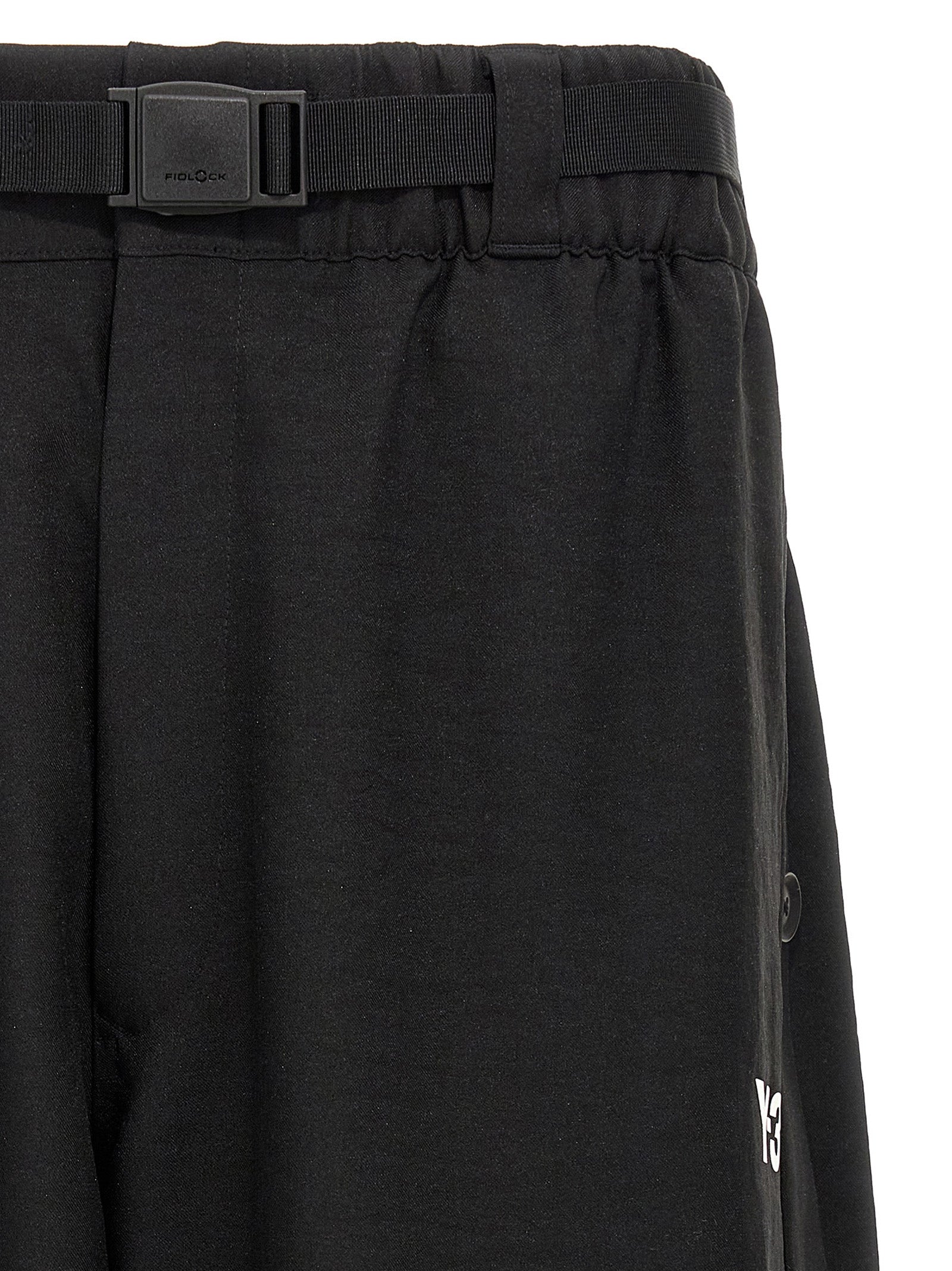 Y-3 Logo Bermuda Shorts