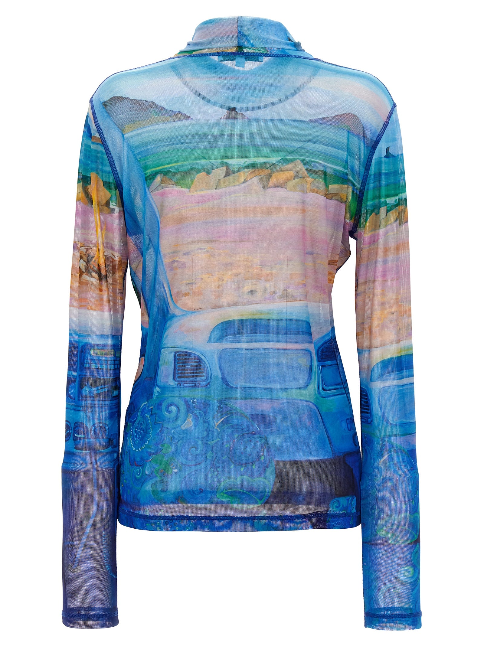 J.W.Anderson Print Semi-Transparent Top