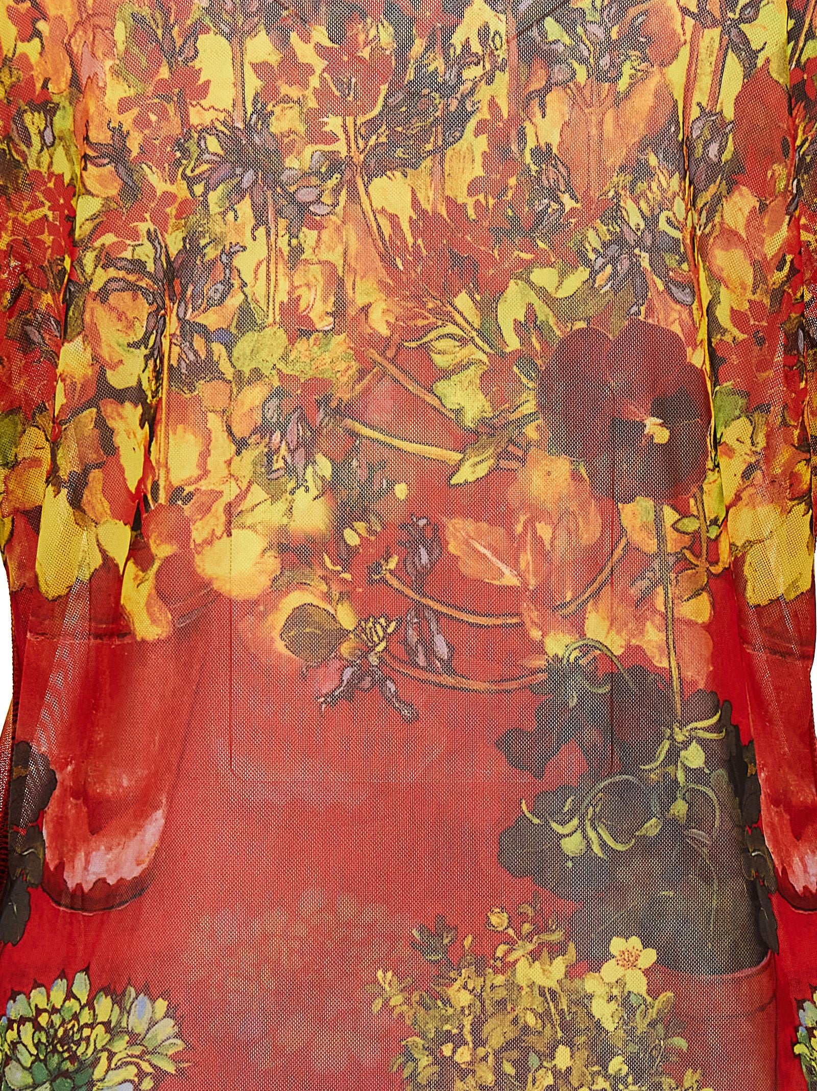 J.W.Anderson Printed Semi-Sheer Top