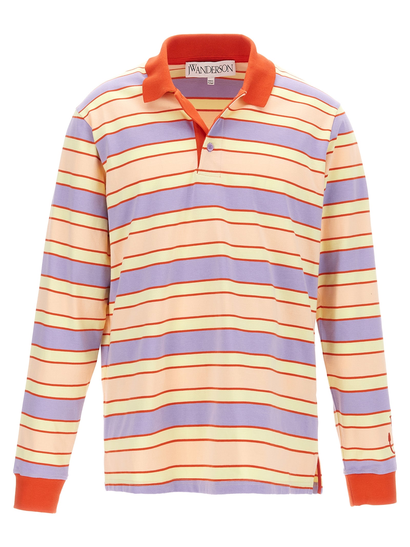 J.W.Anderson Striped Polo Shirt