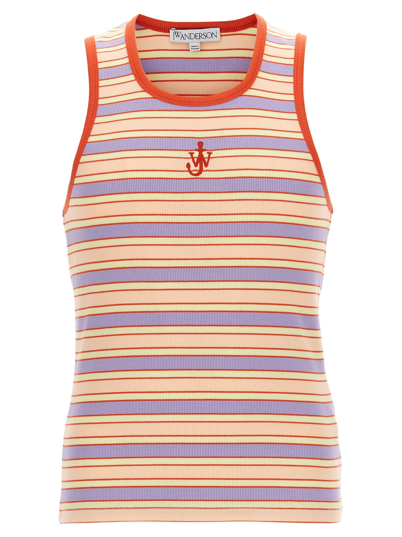 J.W.Anderson Logo Ribbed Tank Top