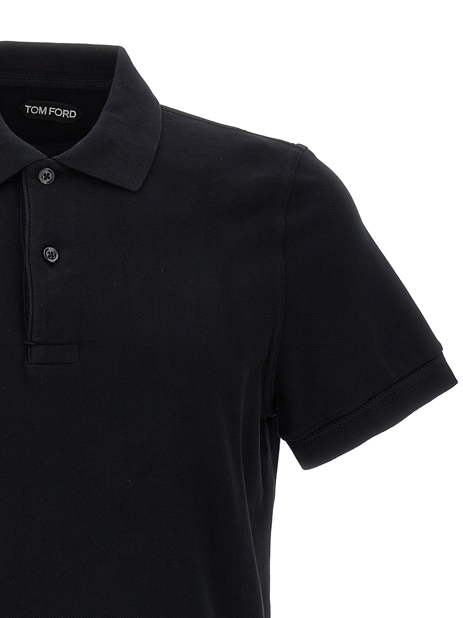Tom Ford Logo Embroidery Polo Shirt