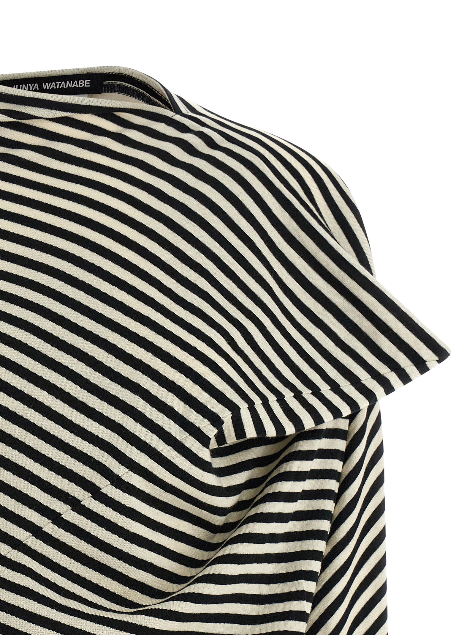 Junya Watanabe Striped Crop Sweater