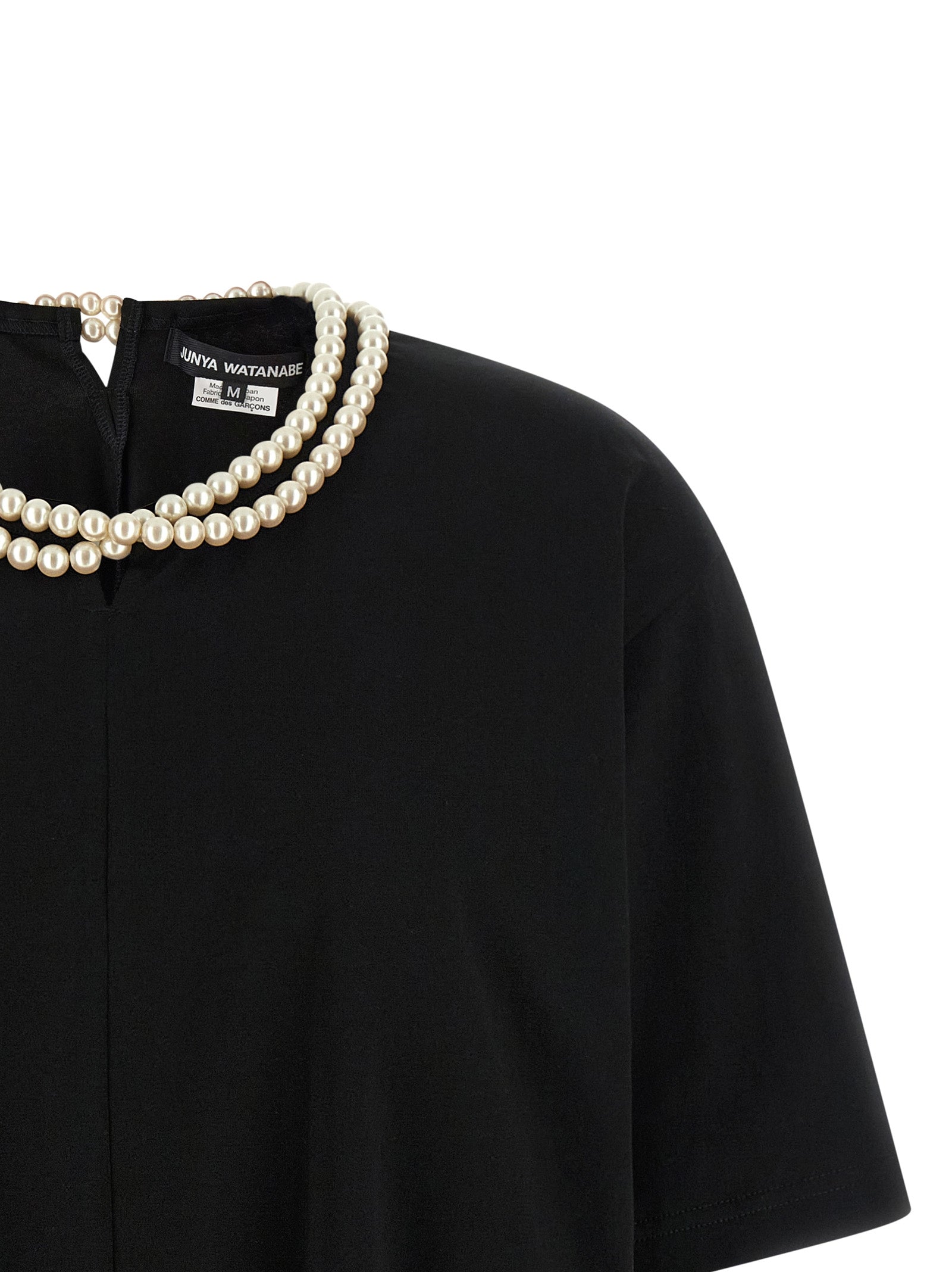 Junya Watanabe Pearl Necklace T-Shirt