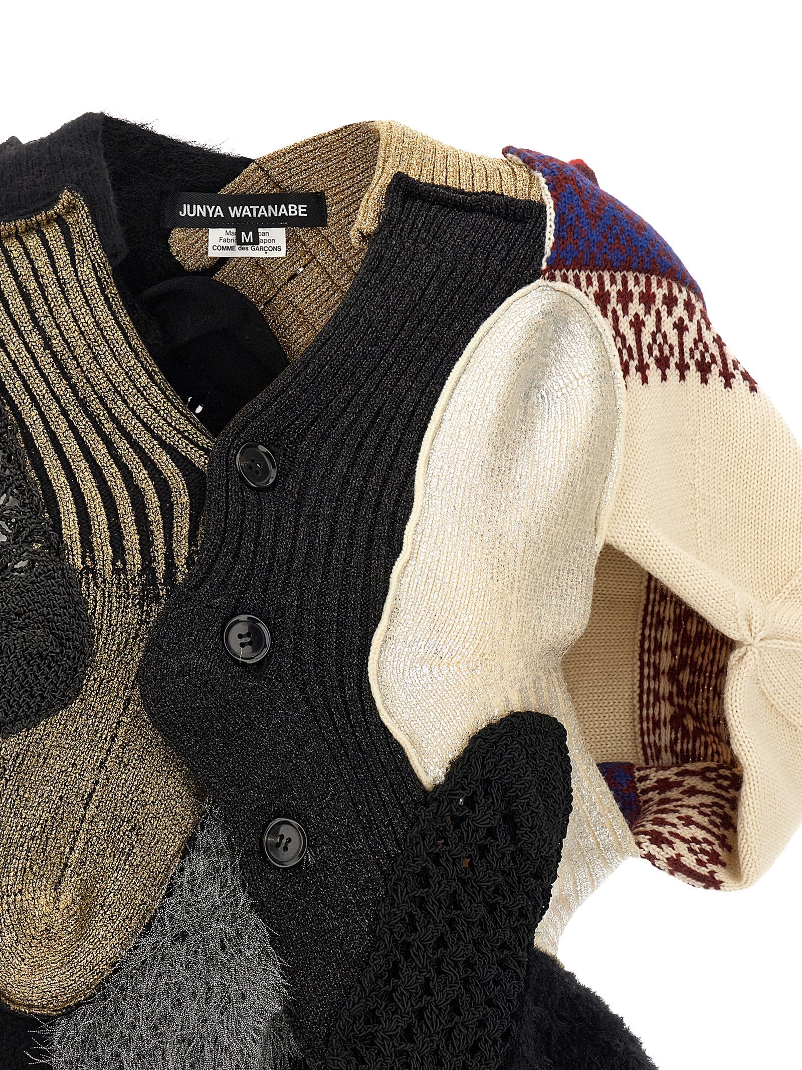 Junya Watanabe Patchwork Cardigan