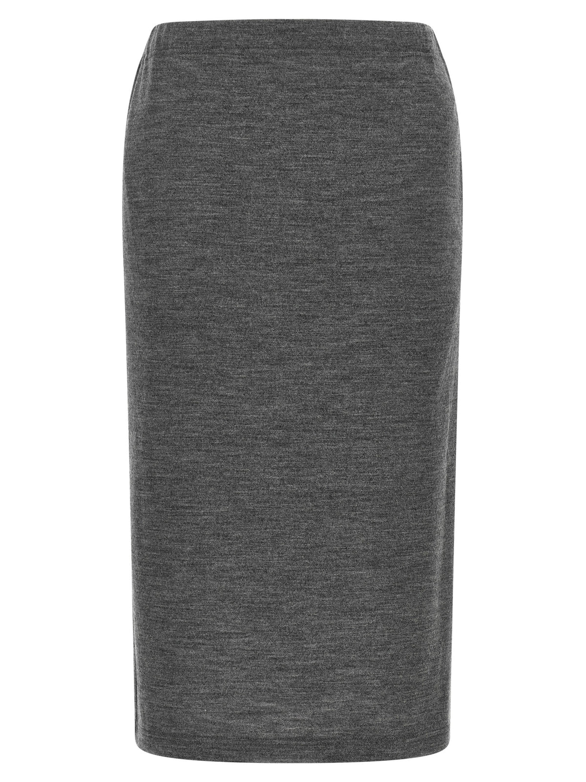 Junya Watanabe Mélange Wool Skirt