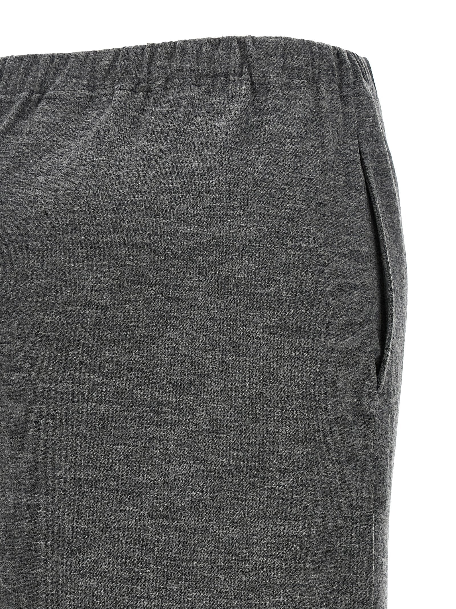 Junya Watanabe Mélange Wool Skirt