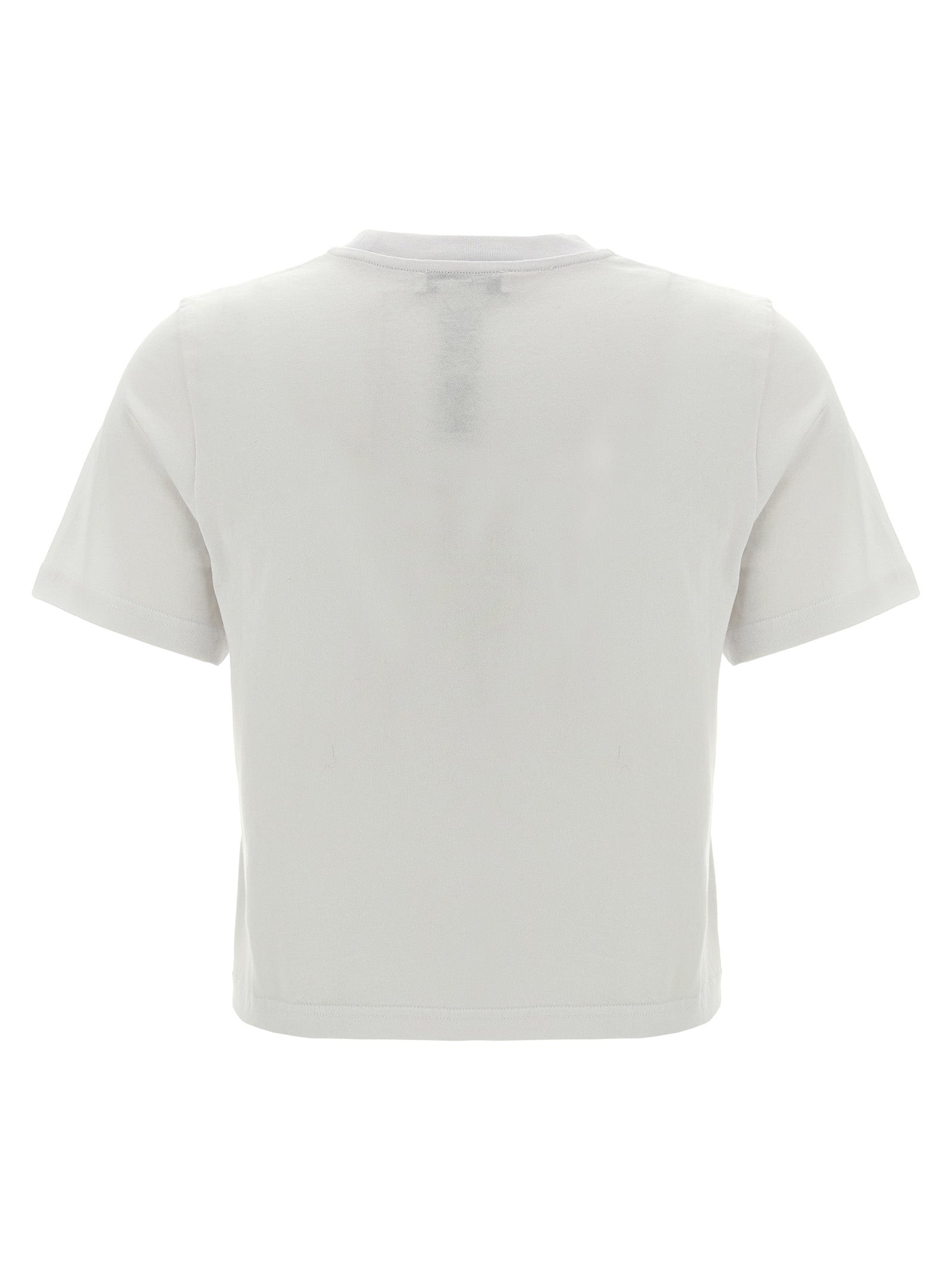 J.W.Anderson 'Anchor Embroidery Pannelled Cropped' T-Shirt