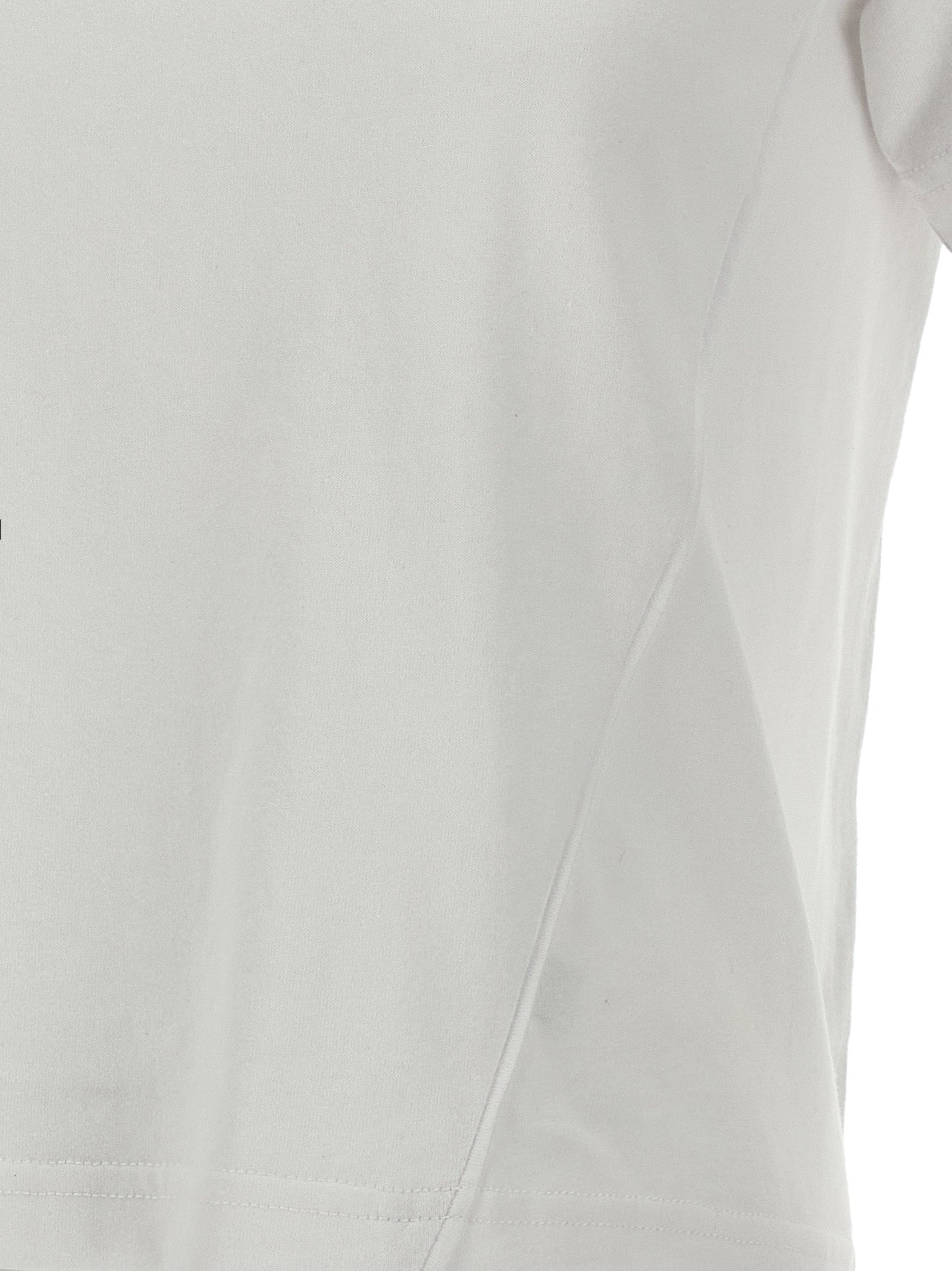 J.W.Anderson 'Anchor Embroidery Pannelled Cropped' T-Shirt