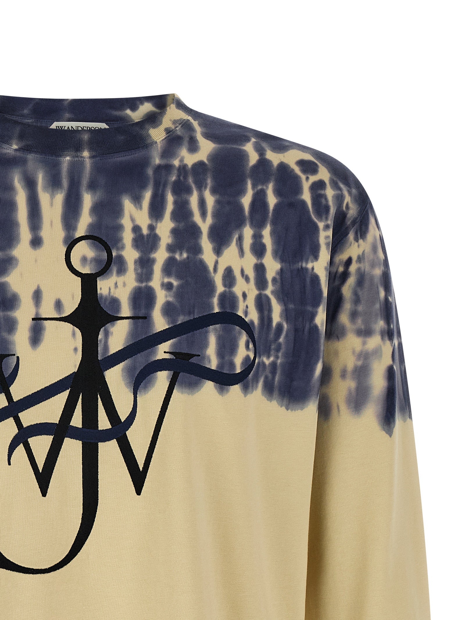 J.W.Anderson 'Ribbon Anchor' Tie-Dye T-Shirt