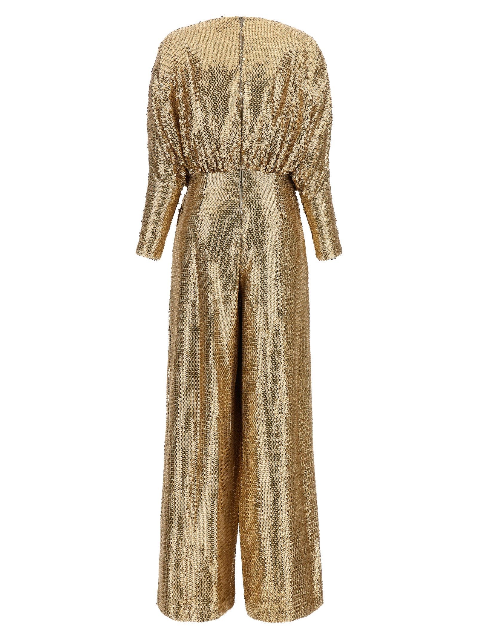 Elie Saab Sequin Jersey Jumpsuit