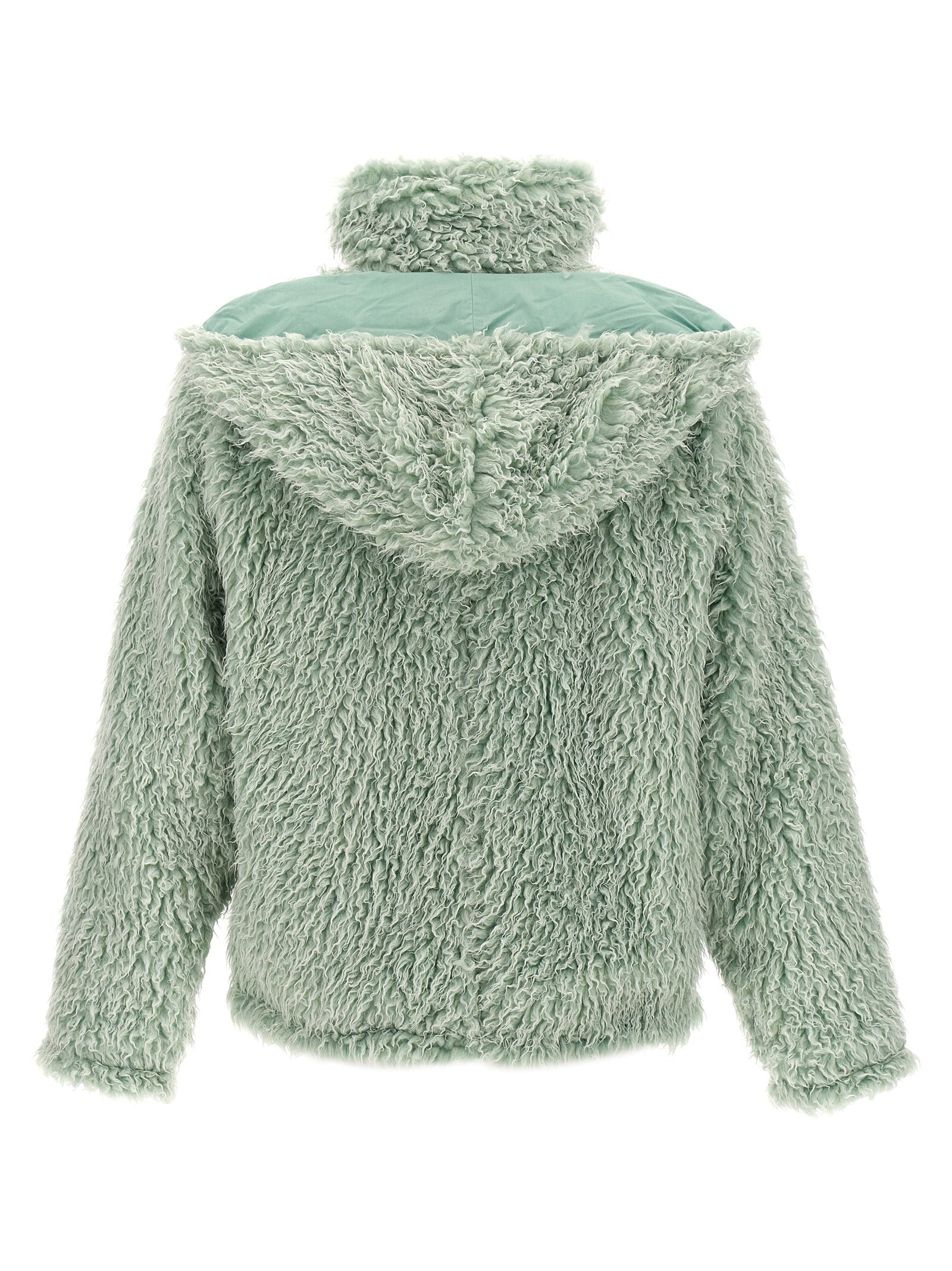 Marni 'Long Pile Shaggy' Hooded Jacket