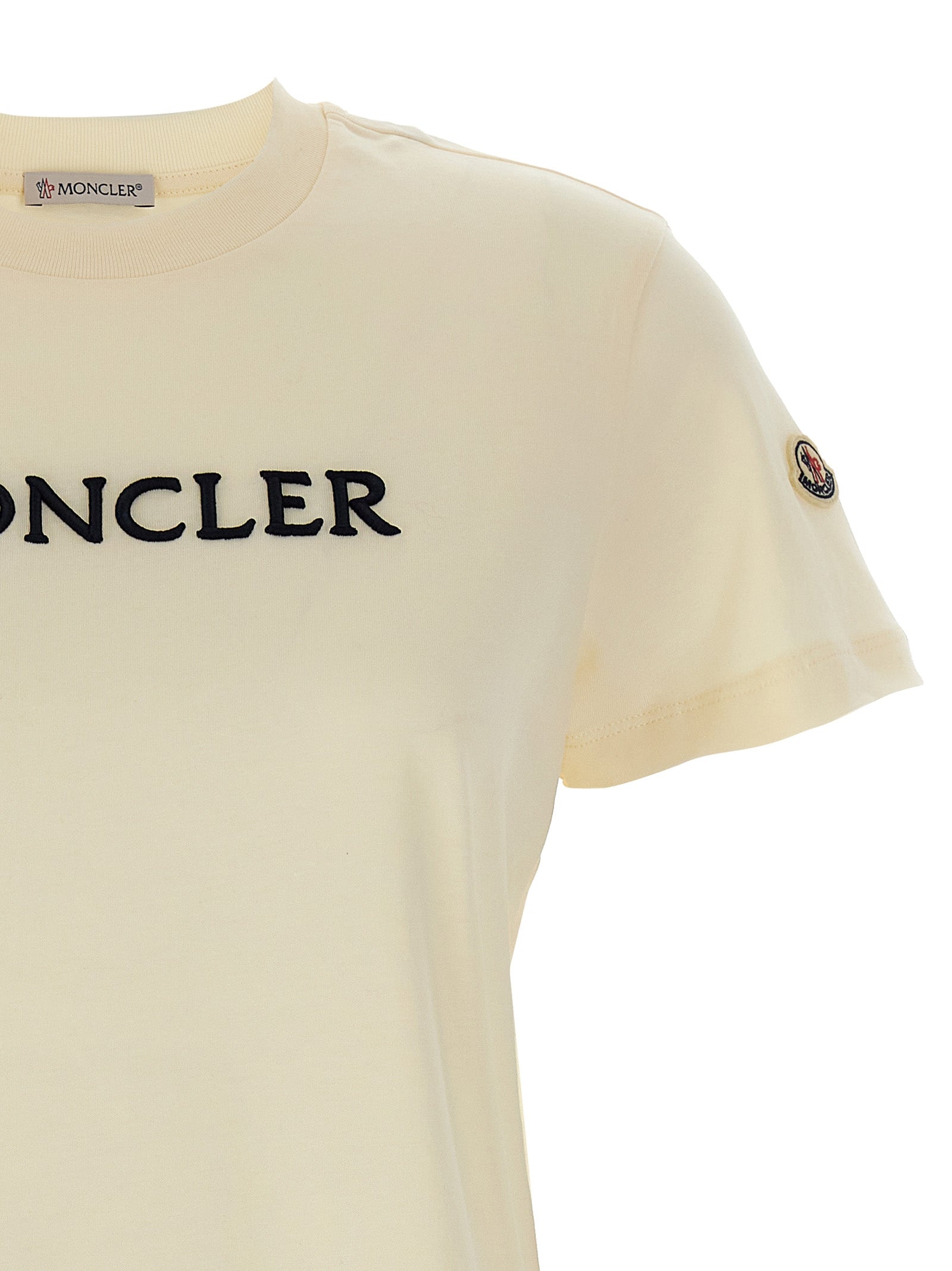 Moncler Logo Embroidery T-Shirt