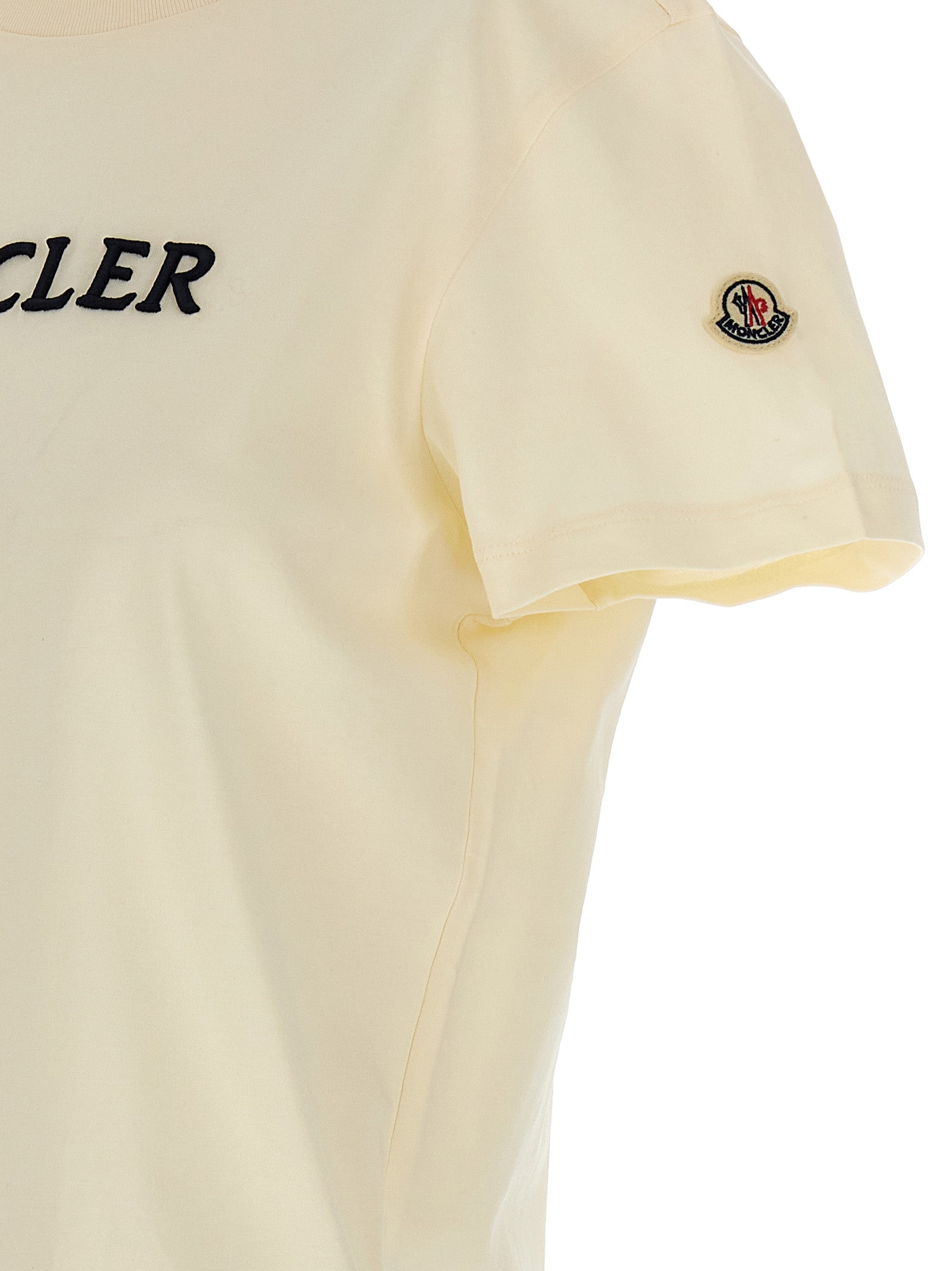 Moncler Logo Embroidery T-Shirt