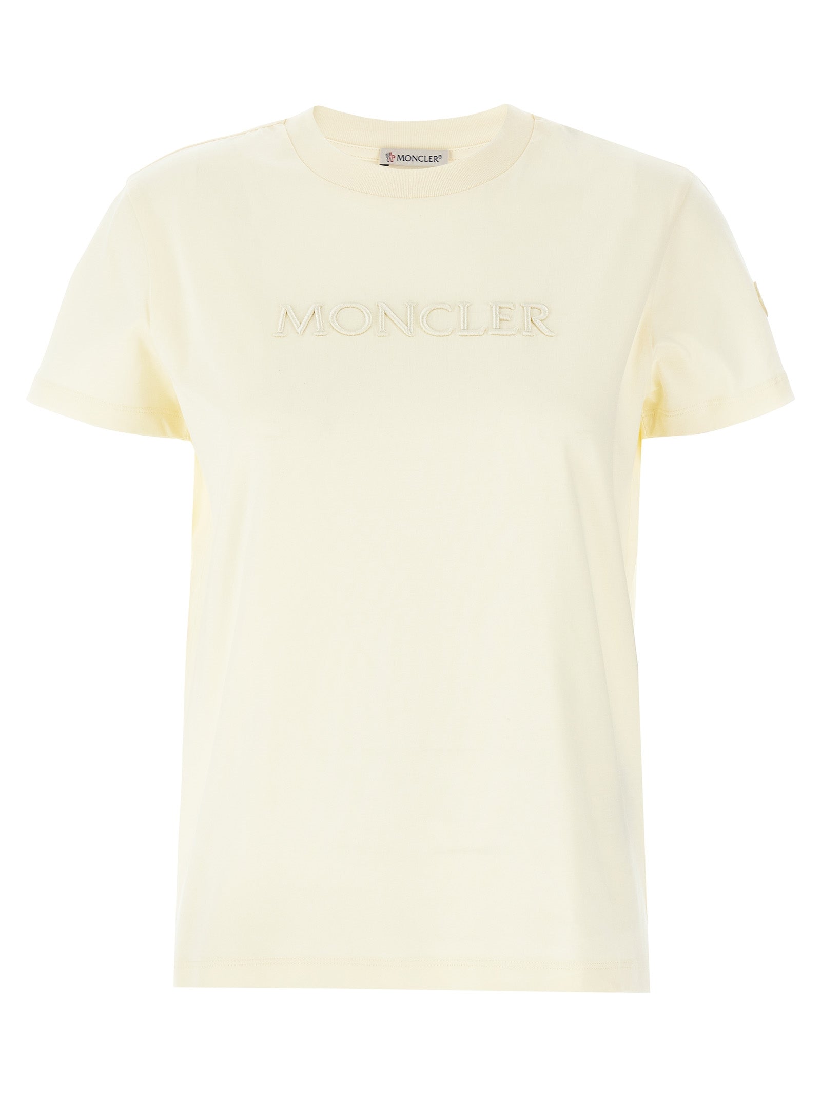 Moncler Logo Embroidery T-Shirt