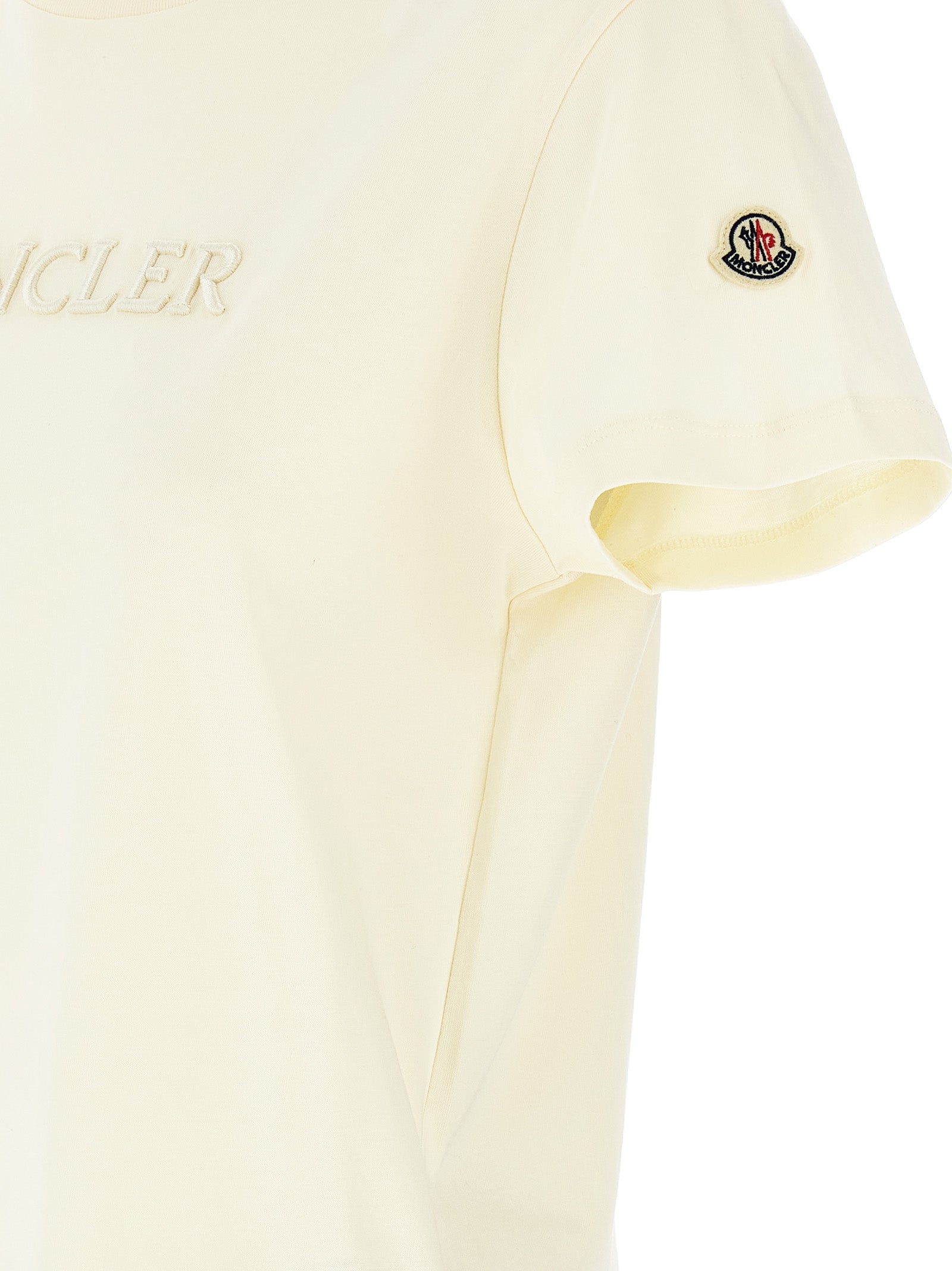 Moncler Logo Embroidery T-Shirt