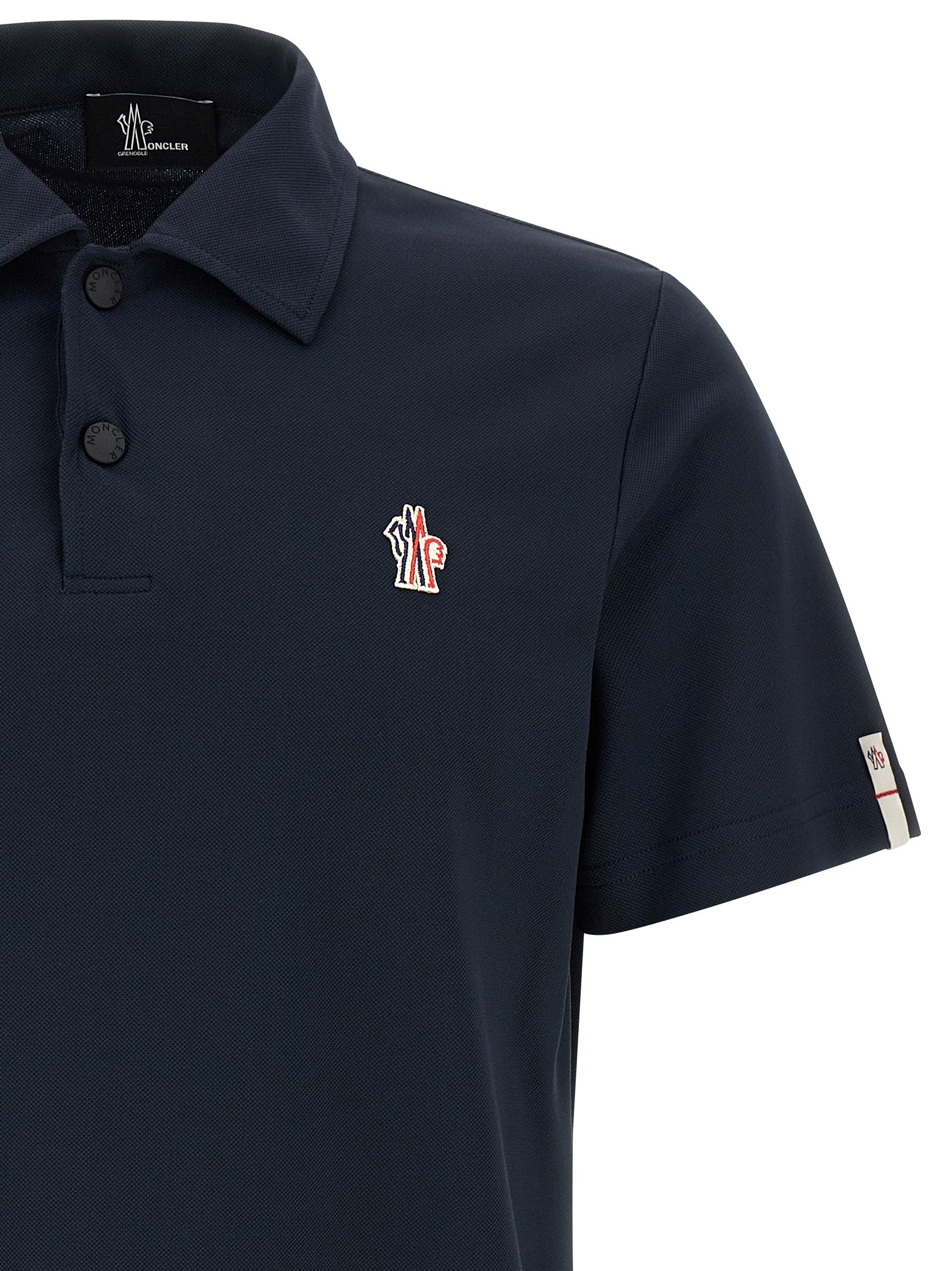 Moncler Grenoble Piqué Polo Shirt