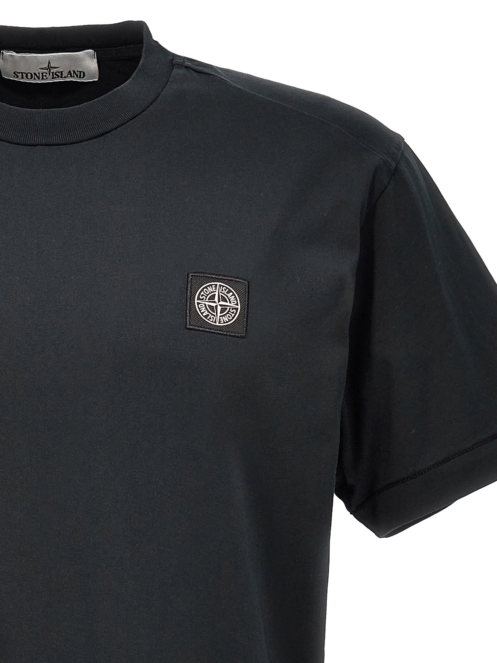 Stone Island Logo Badge T-Shirt