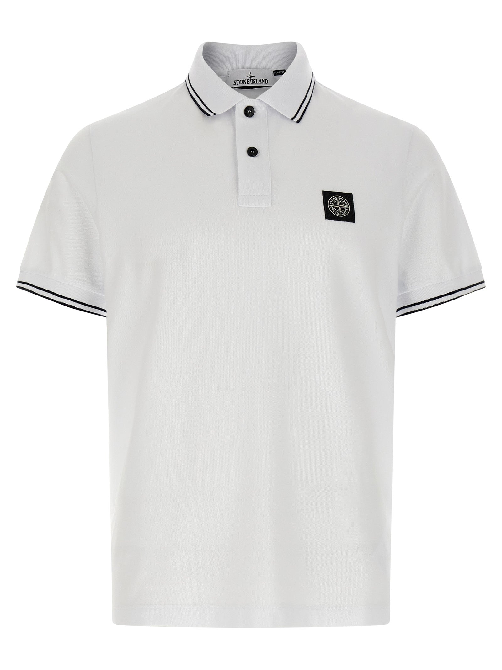 Stone Island Logo Polo Shirt