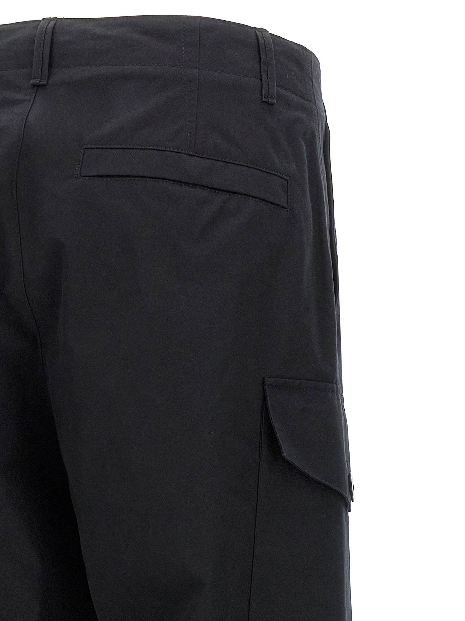 Stone Island Logo Badge Cargo Pants