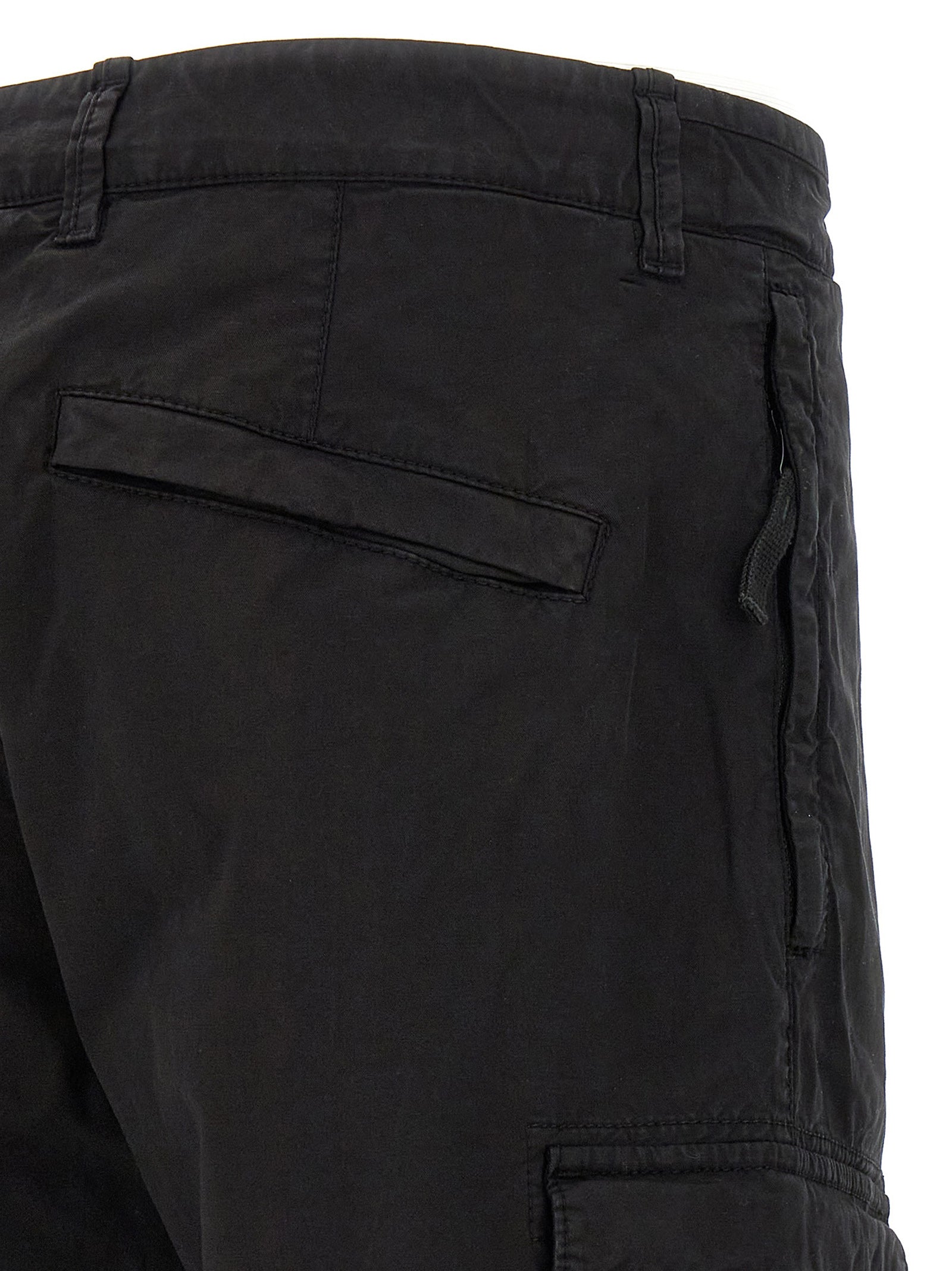 Stone Island Logo Badge Cargo Pants