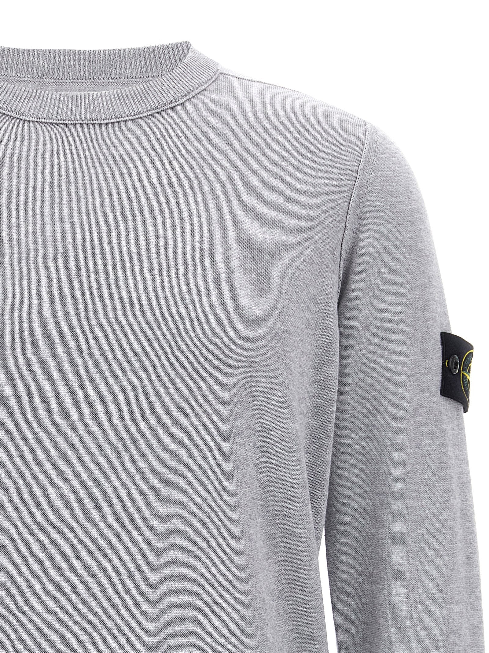 Stone Island Logo Badge Sweater