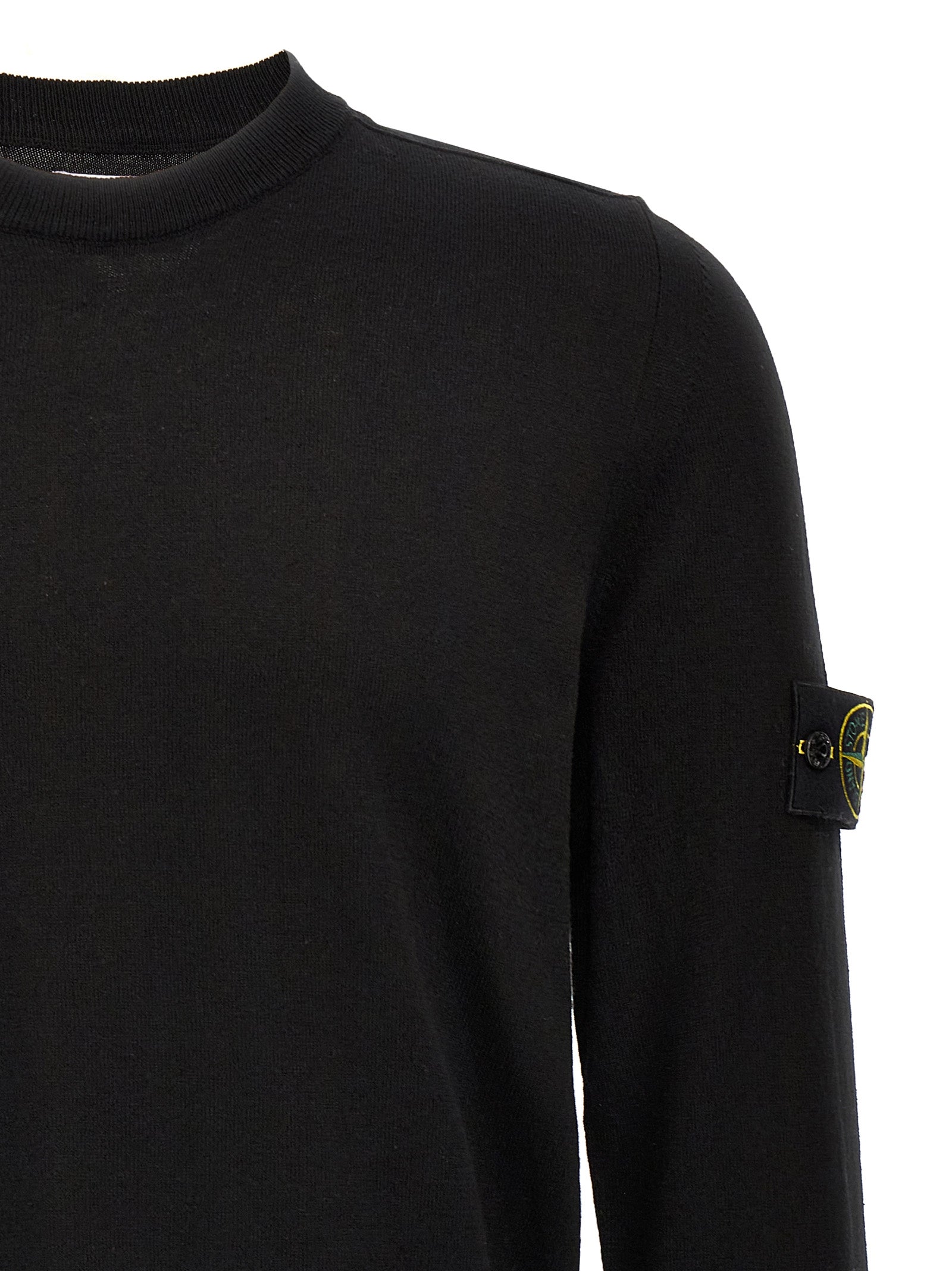 Stone Island Logo Badge Sweater