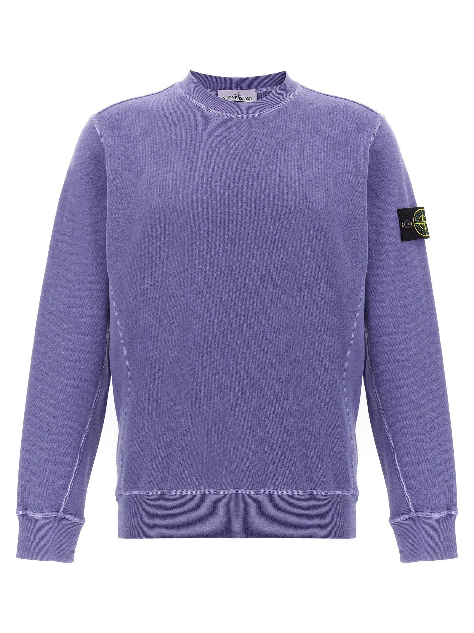 Stone Island Logo Badge Sweatshirt