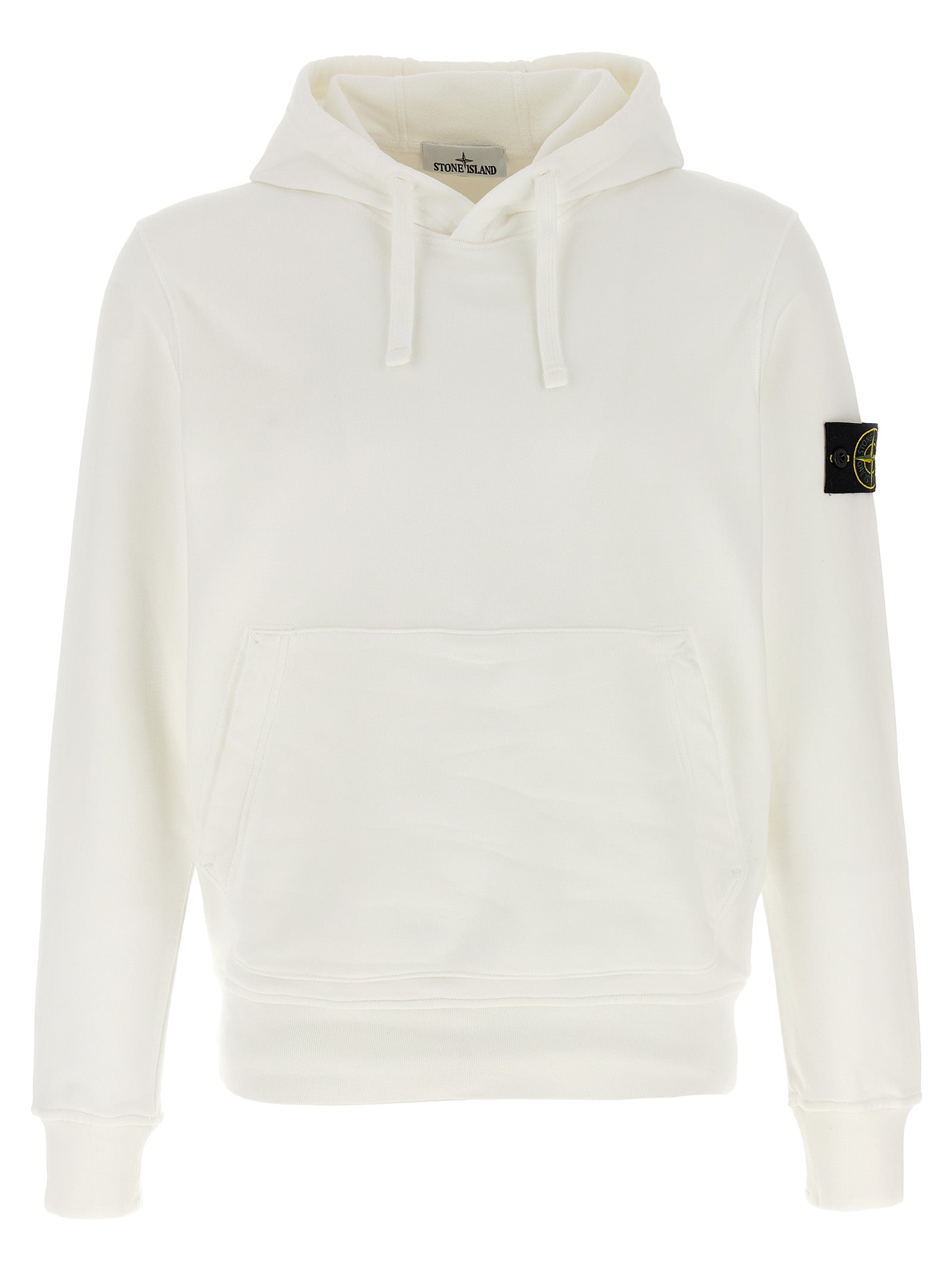 Stone Island Logo Badge Hoodie