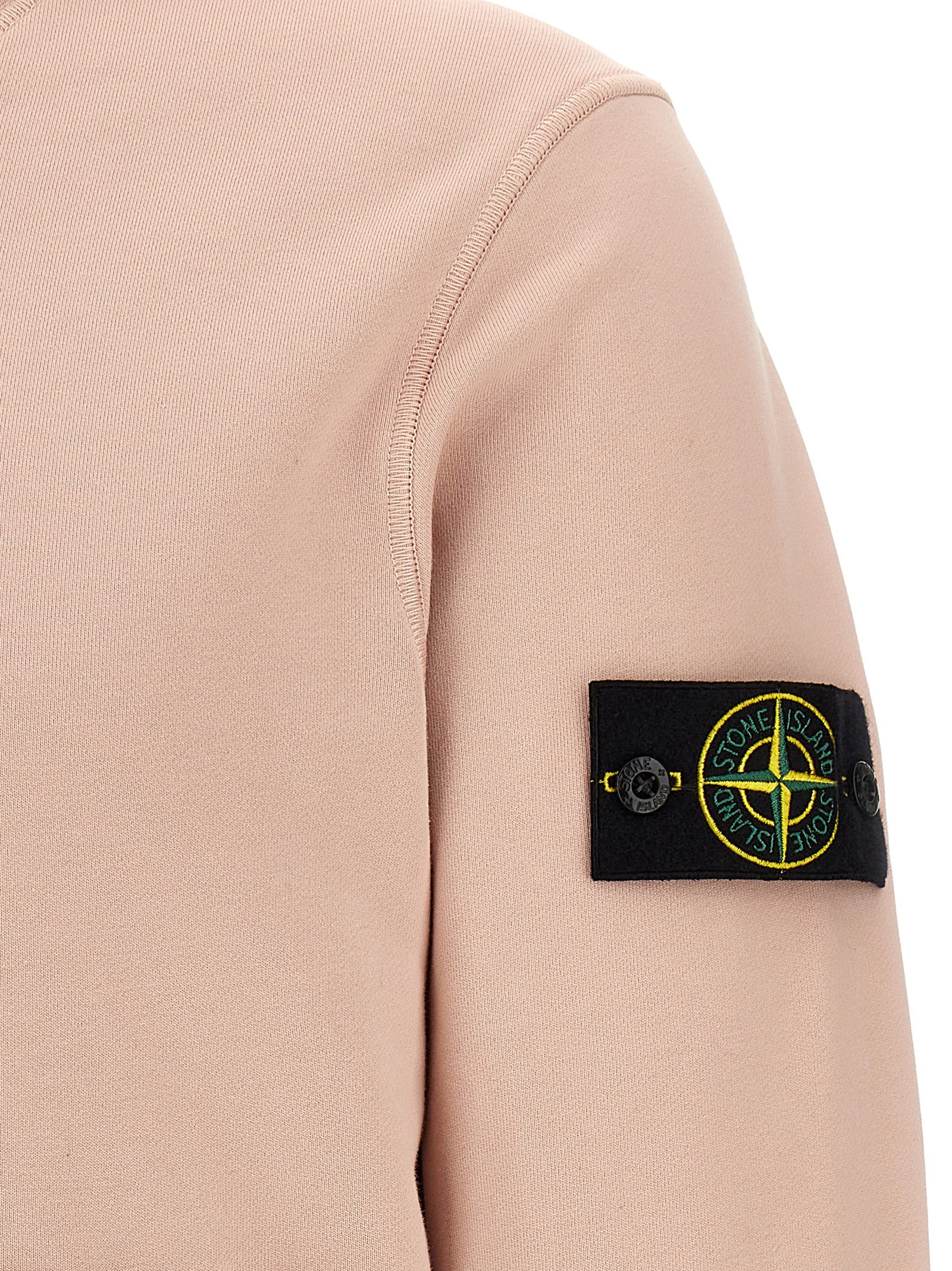 Stone Island Logo Badge Hoodie