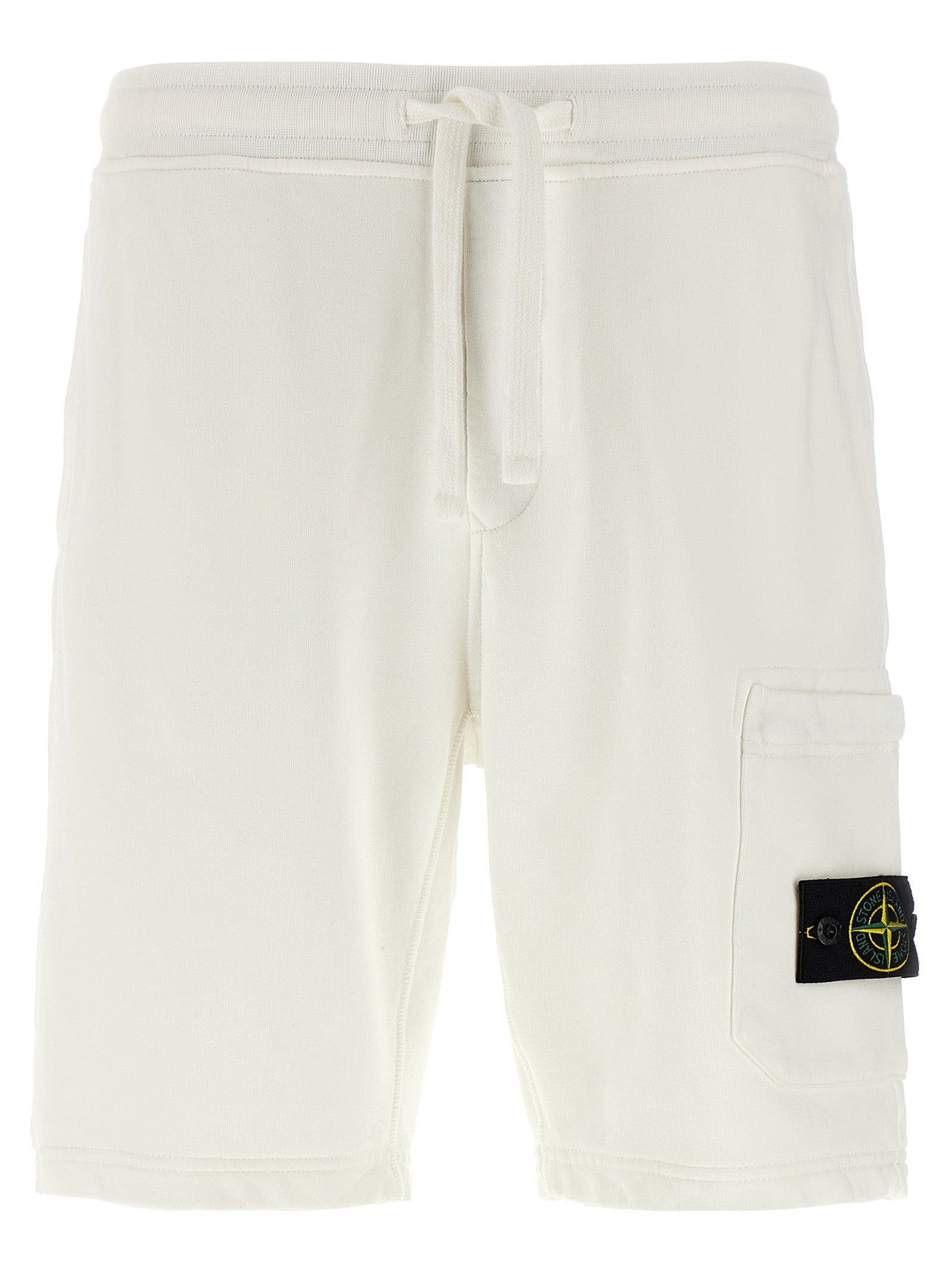 Stone Island Logo Badge Bermuda Shorts