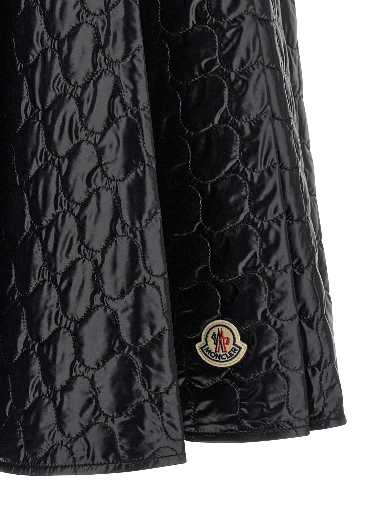 Moncler Laqué Nylon Skirt