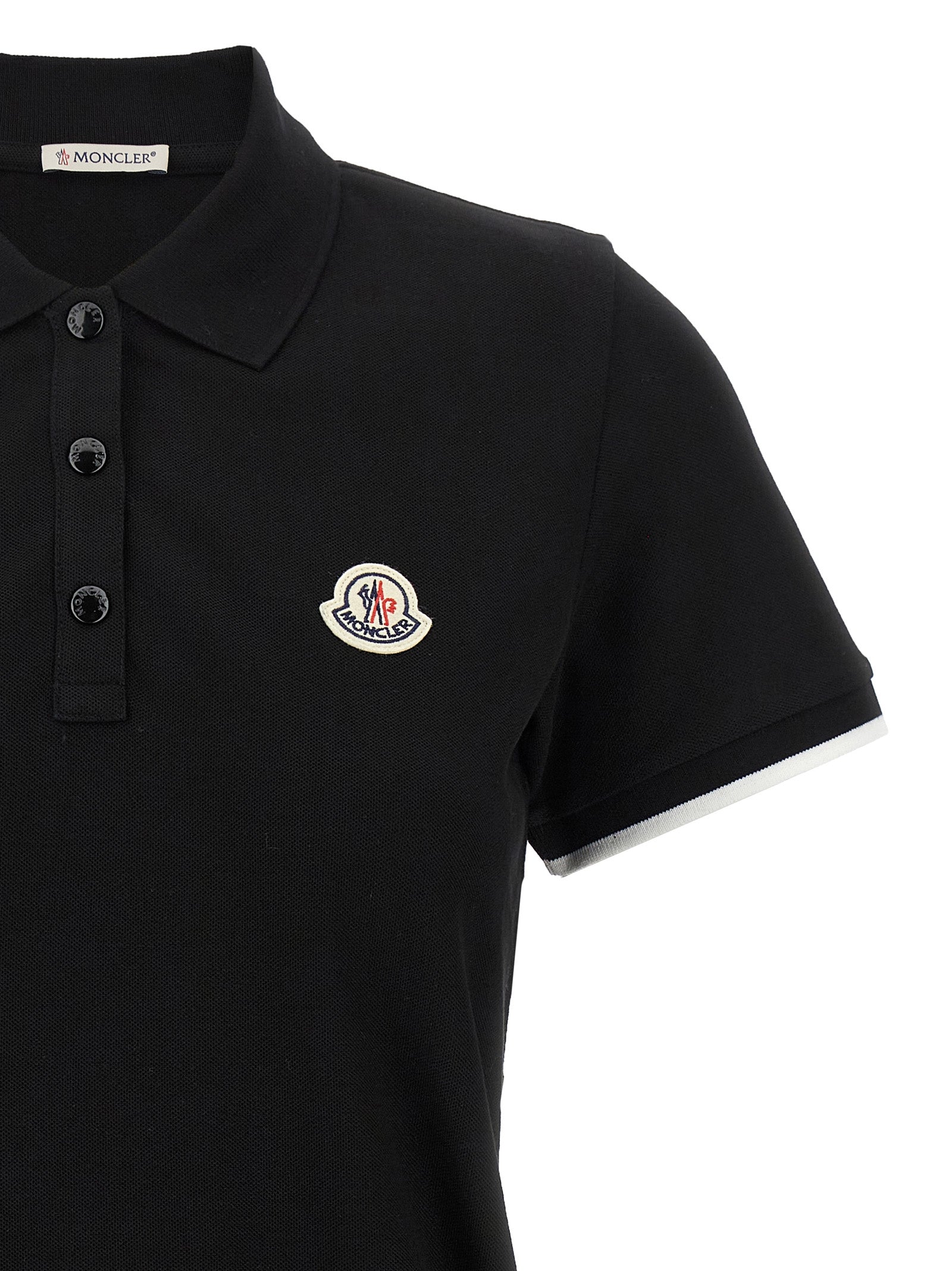 Moncler Logo Patch Polo Shirt