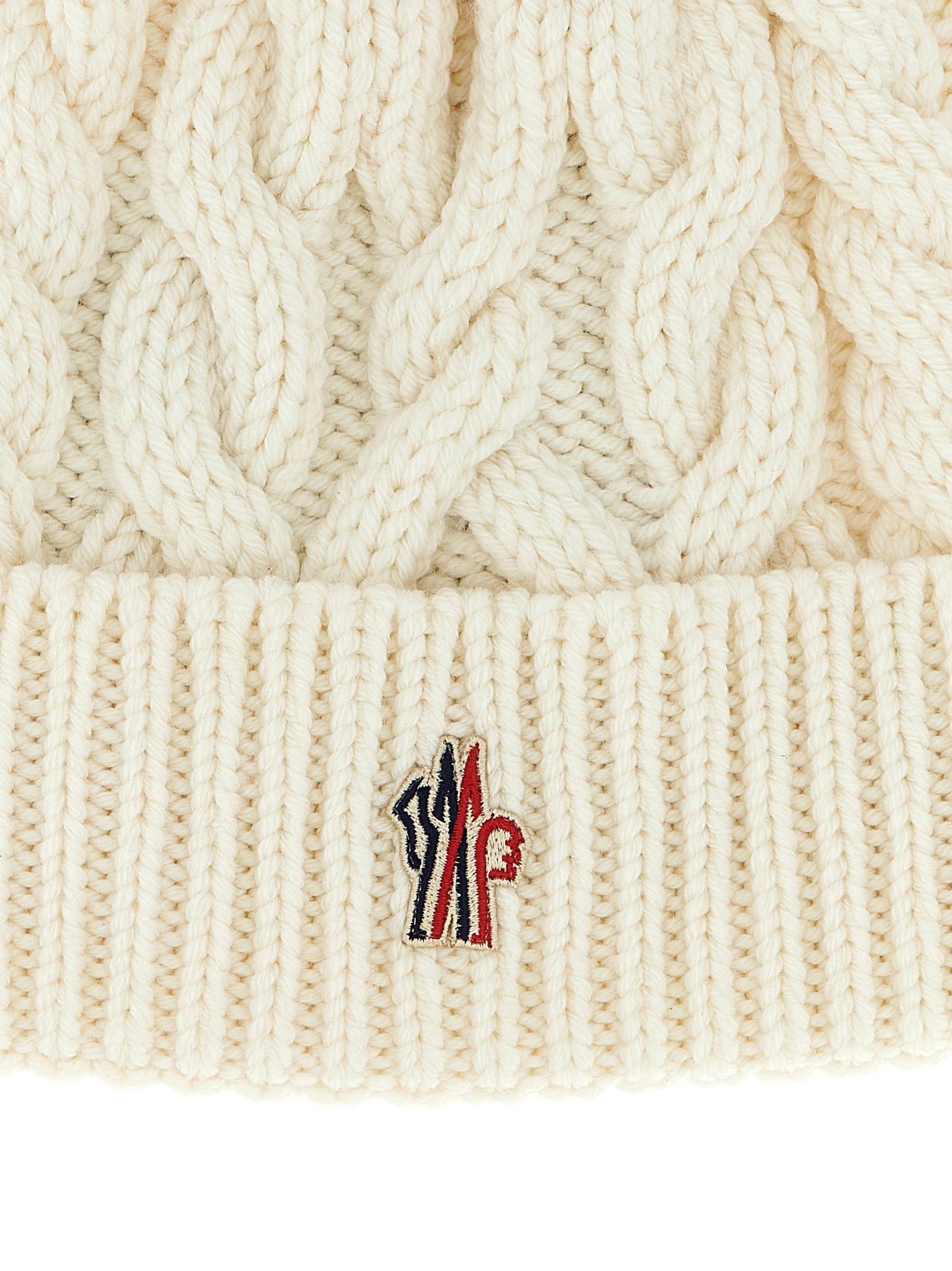 Moncler Grenoble Braided Wool Beanie