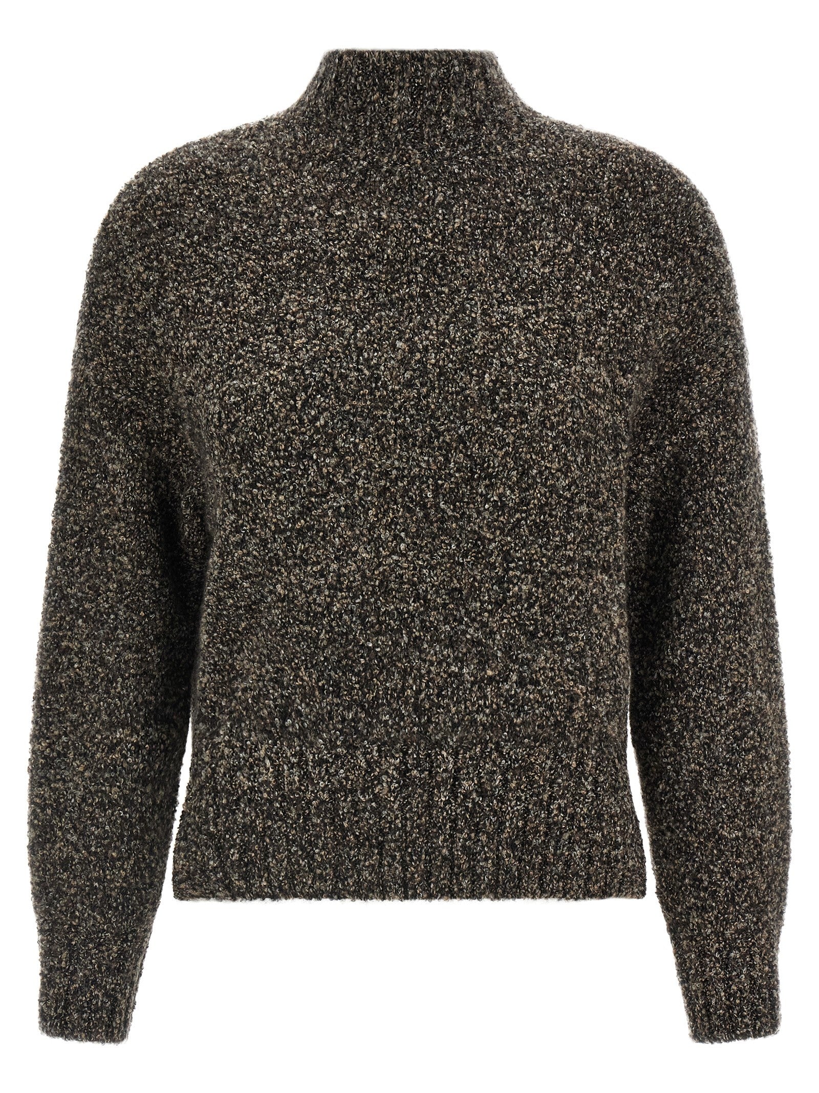 Agnona Mqaglia High Neck Bouclé